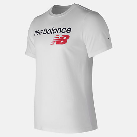New Balance NB Athletics Main Logo Tee, MT73581WT image number null