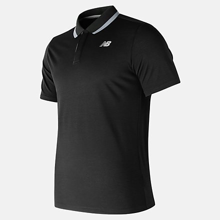 New Balance Rally Classic Polo, MT81415BK image number null