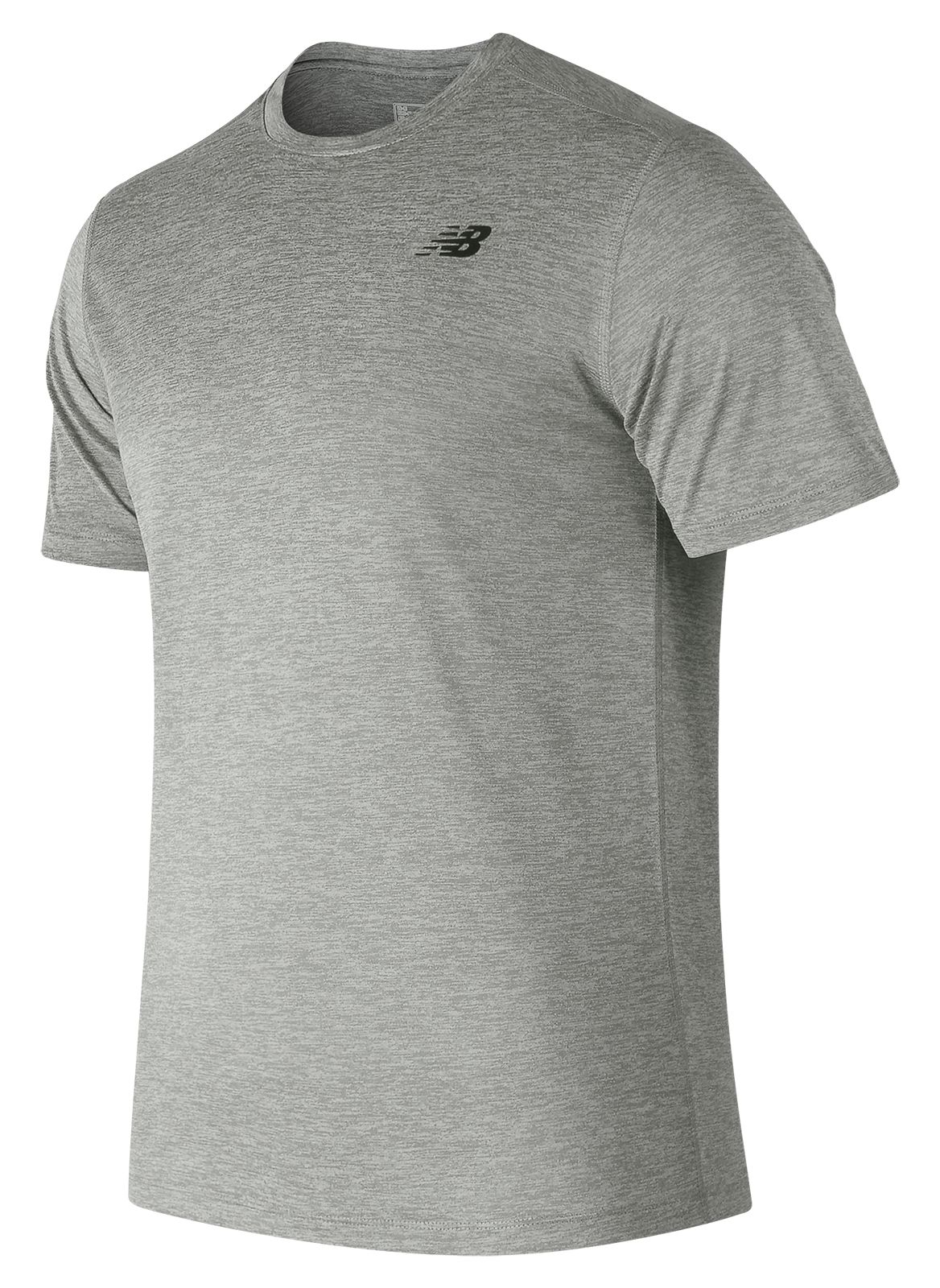 Herren Core Heathered T-Shirt - New Balance 