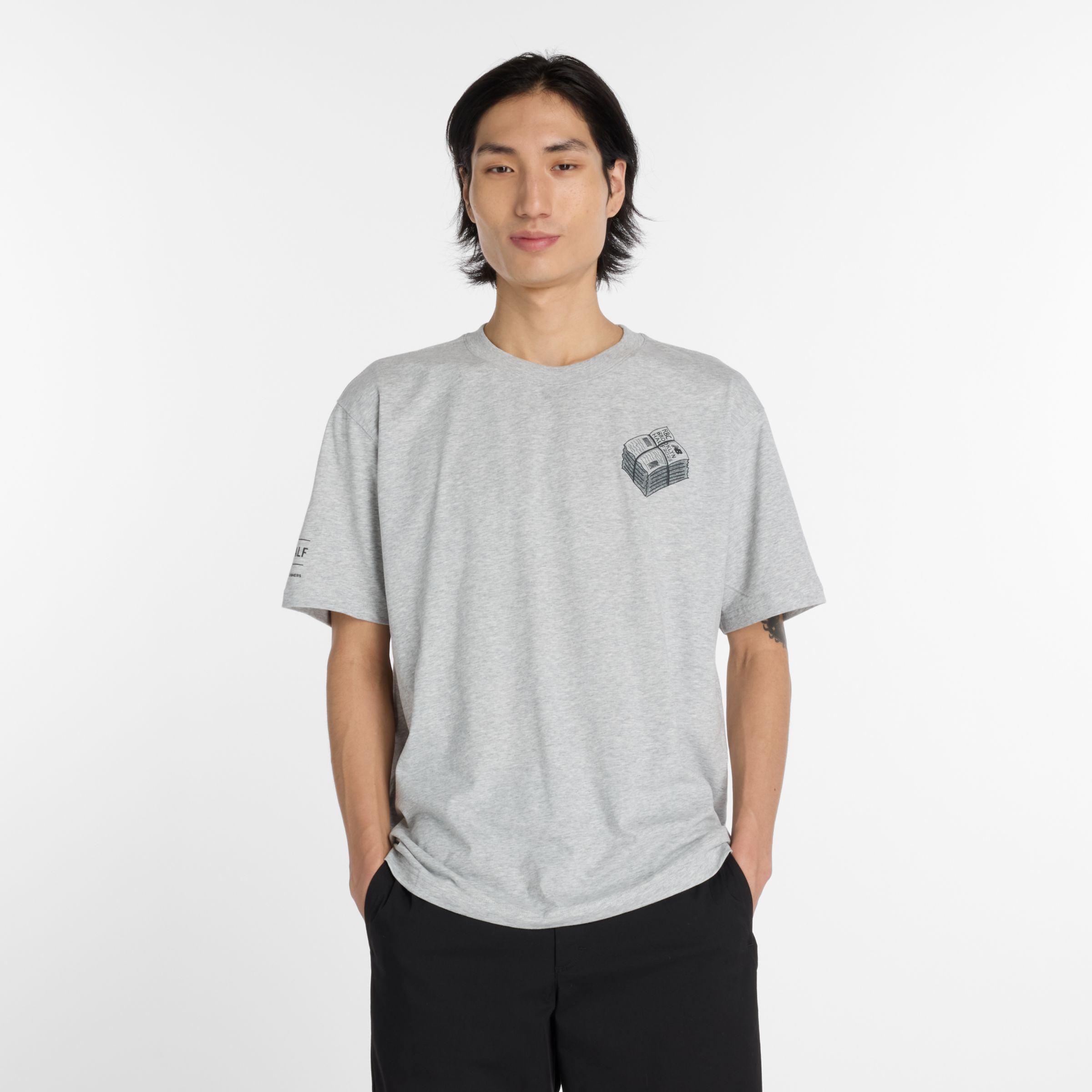 RBC Brooklyn Half Men's Graphic T-Shirt - Newspaper