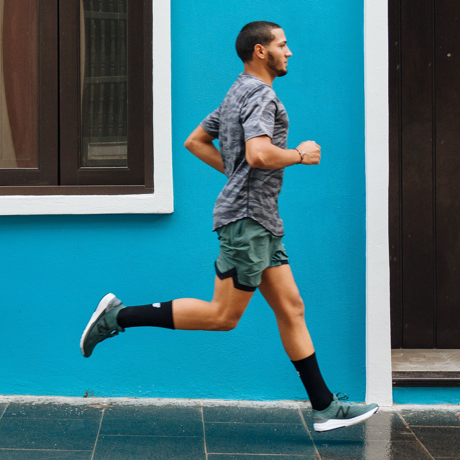 new balance q speed shorts