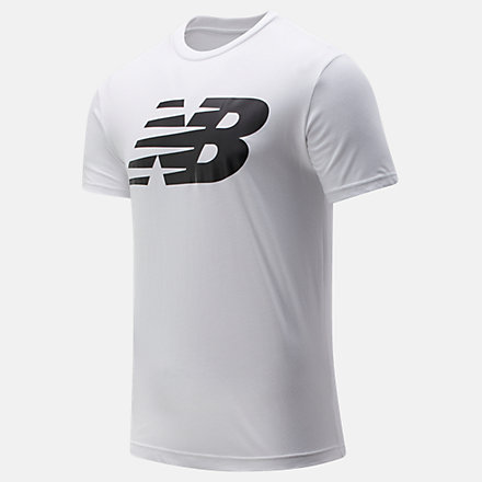New Balance Graphic NB Logo T恤, MT91923WT image number null