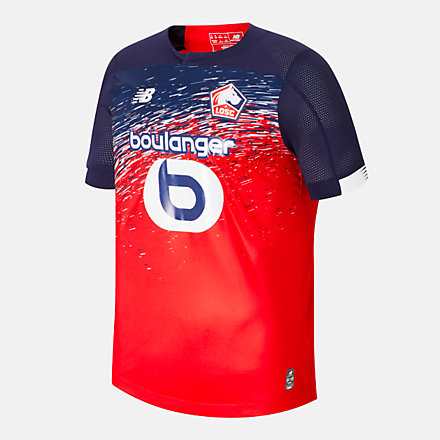 NB Lille OSC Home Short Sleeve Jersey, MT930221HME image number null