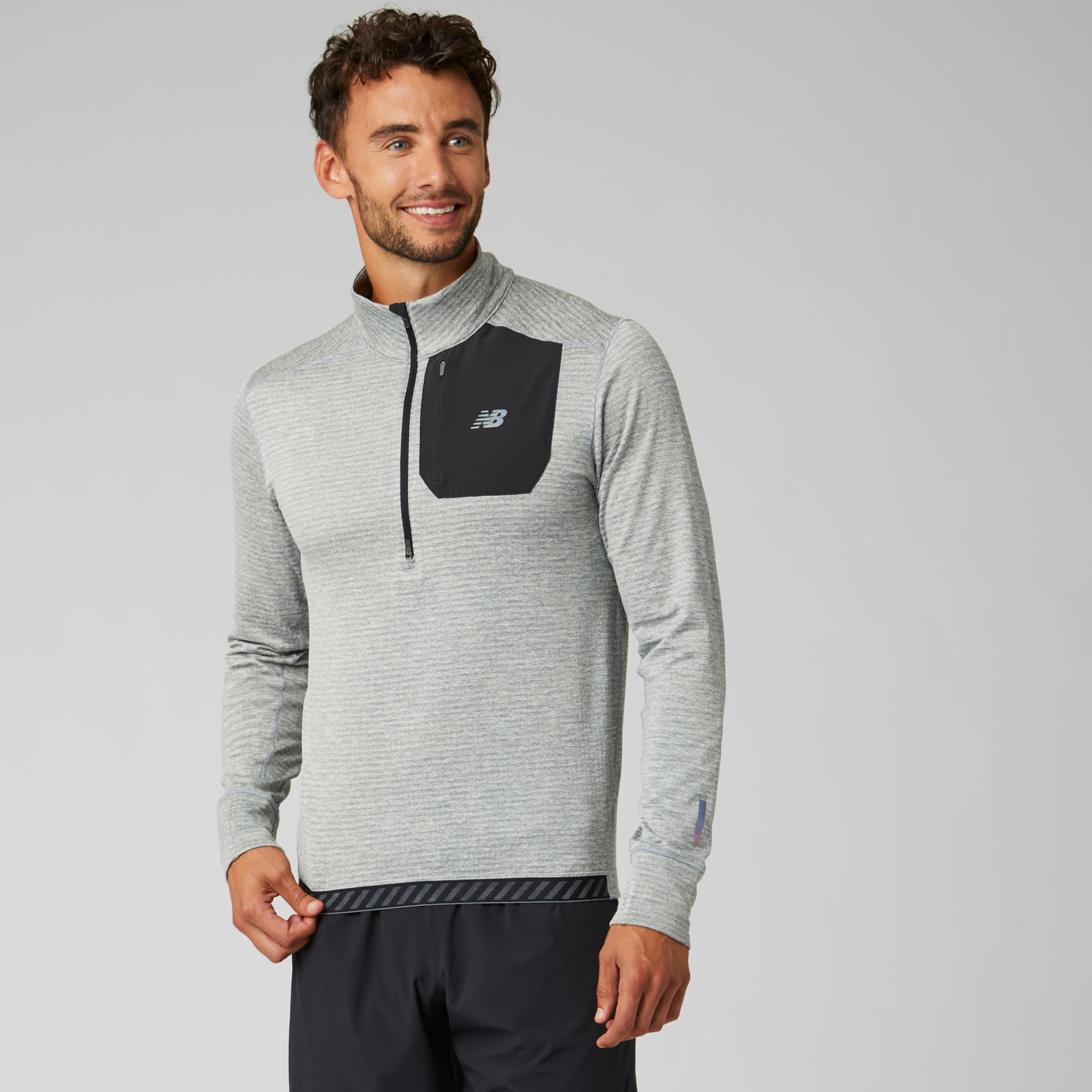 new balance impact half zip