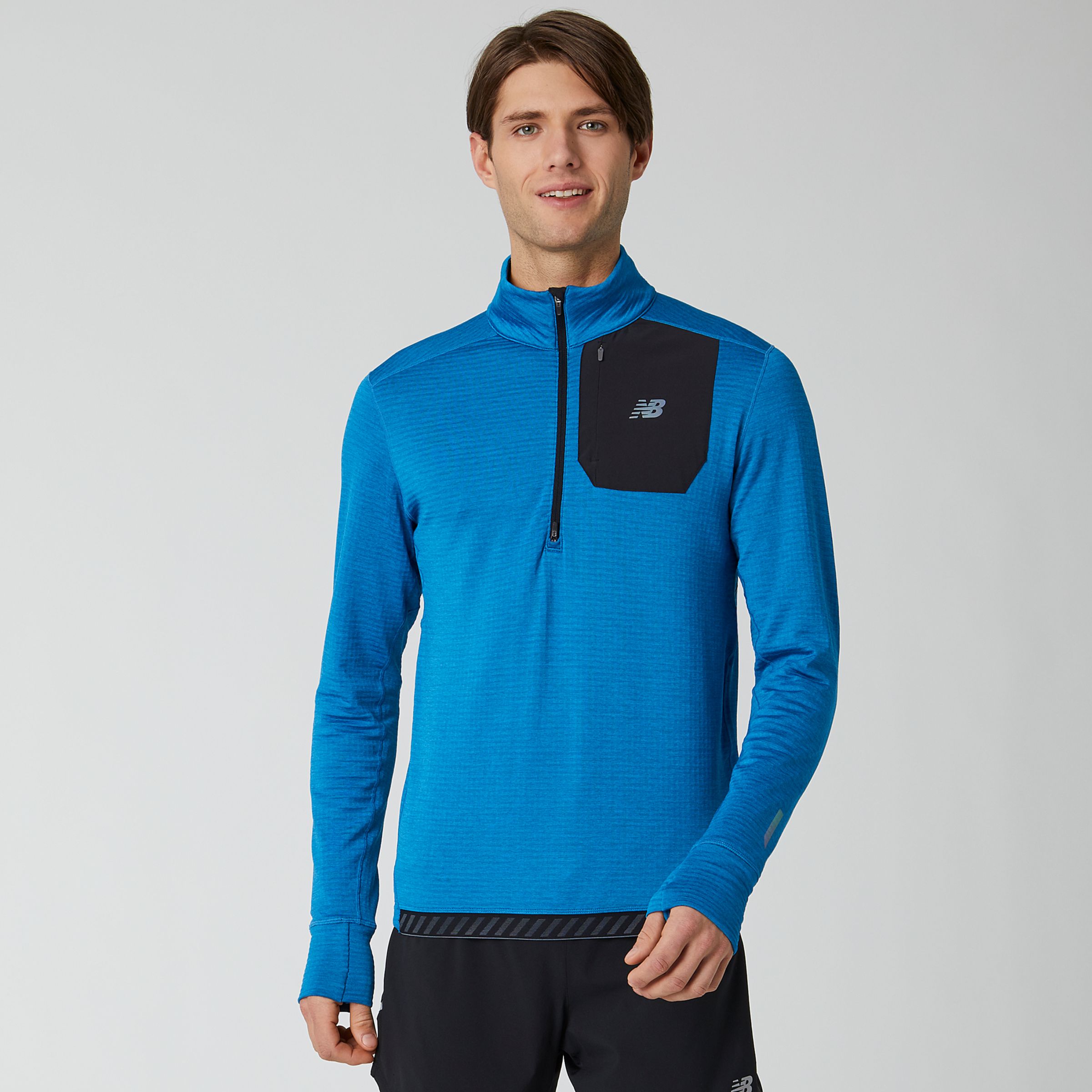new balance men's heat quarter zip