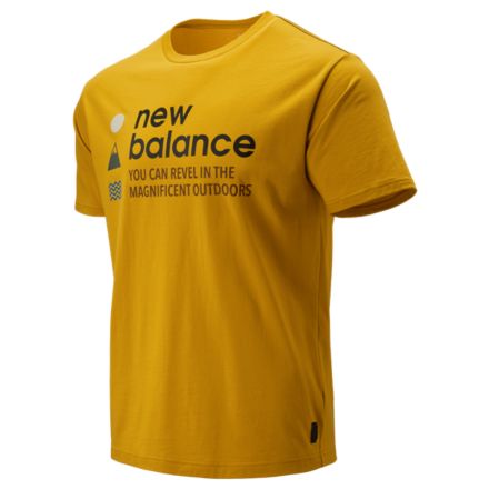 New Balance NB Athletics Trail SS Tee, MT93694VGL