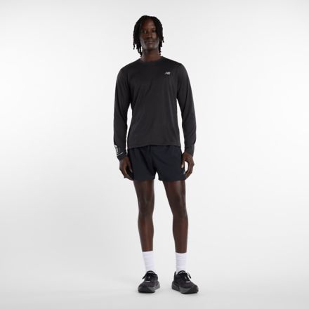 United Airlines NYC Half Men's Graphic Athletics Long Sleeve, BLACK, MTA3A6BK