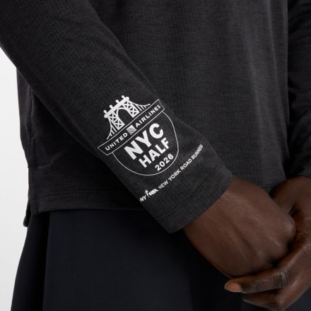 United Airlines NYC Half Men's Graphic Athletics Long Sleeve