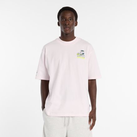 RBC Brooklyn Half Oversized Finisher T-Shirt, SAL ROSA, MTC11VAAA