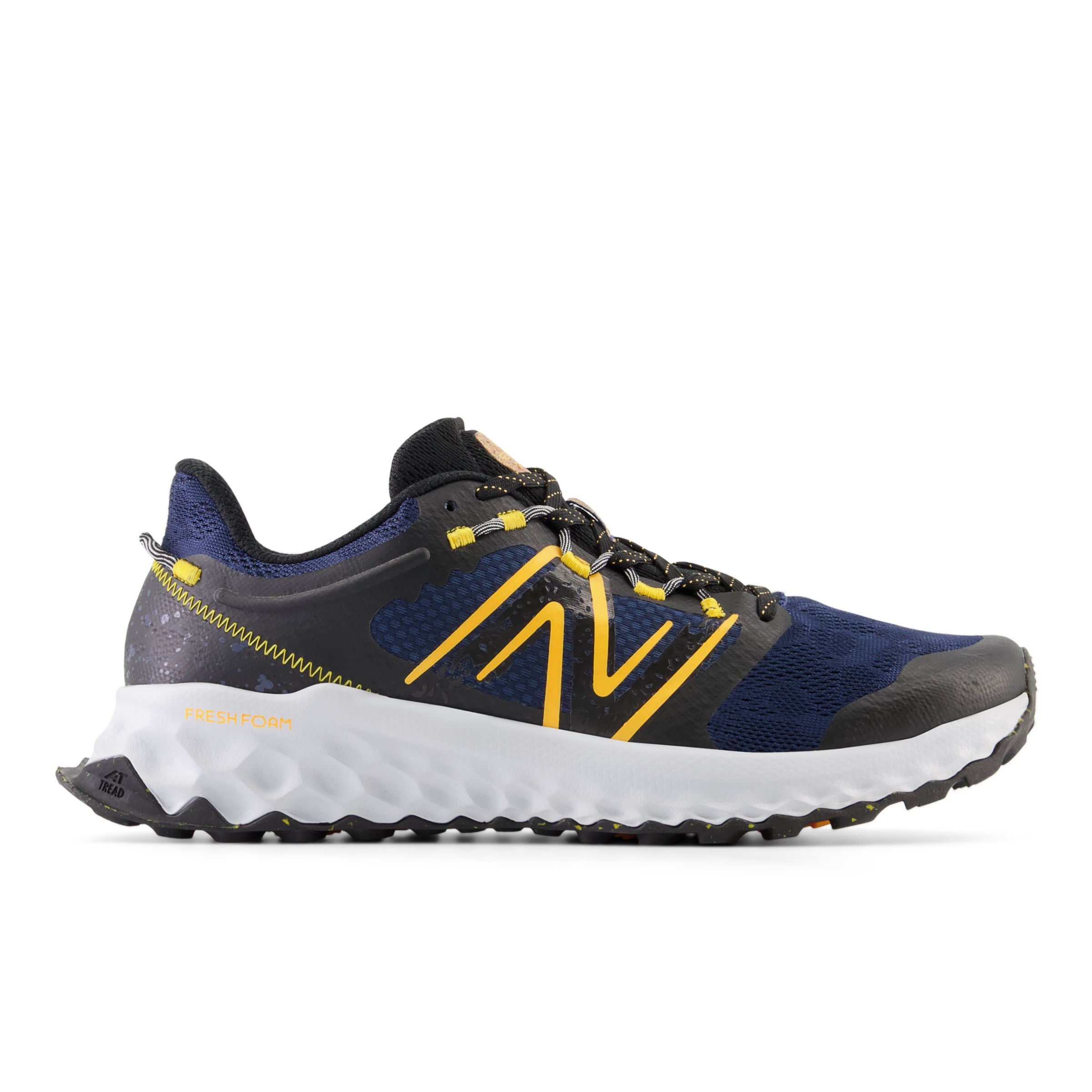 New Balance Homme FRESH FOAM Garoé en Bleu/Orange/Noir, Synthetic, Taille 41.5 Large