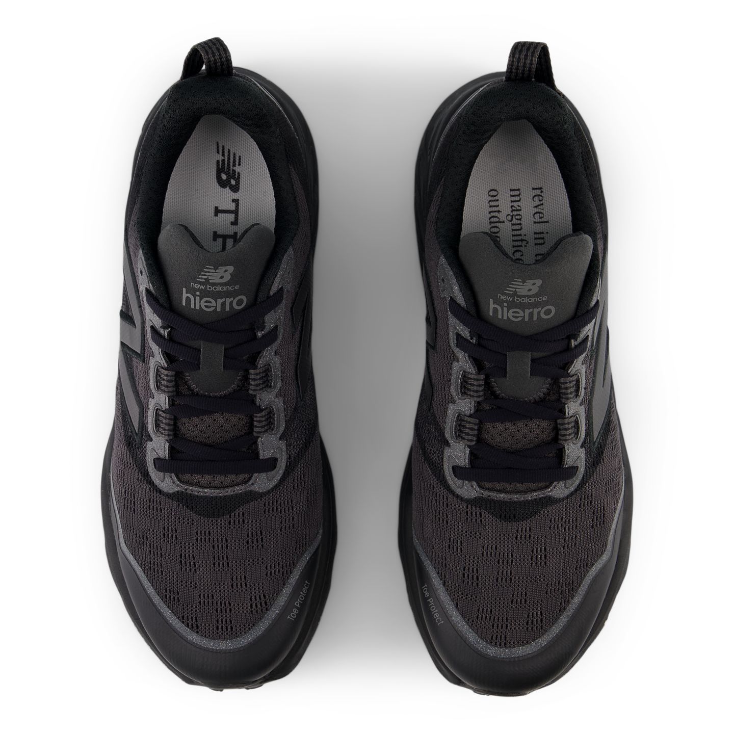 Женские кроссовки New Balance Fresh Foam X Hierro v9, цвет: Серый / Чёрный — фото 4