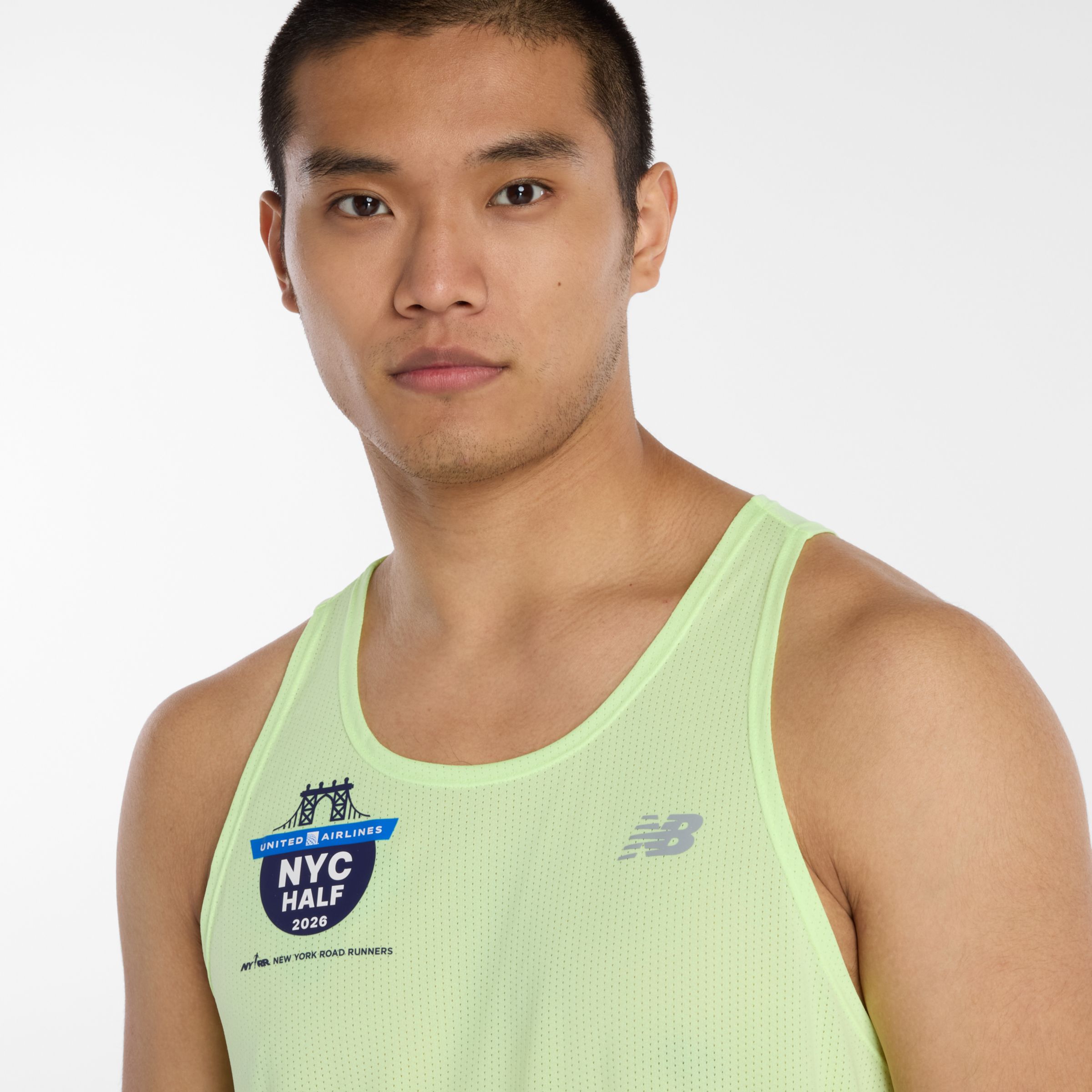 United Airlines NYC Half Men's RC Essential Singlet