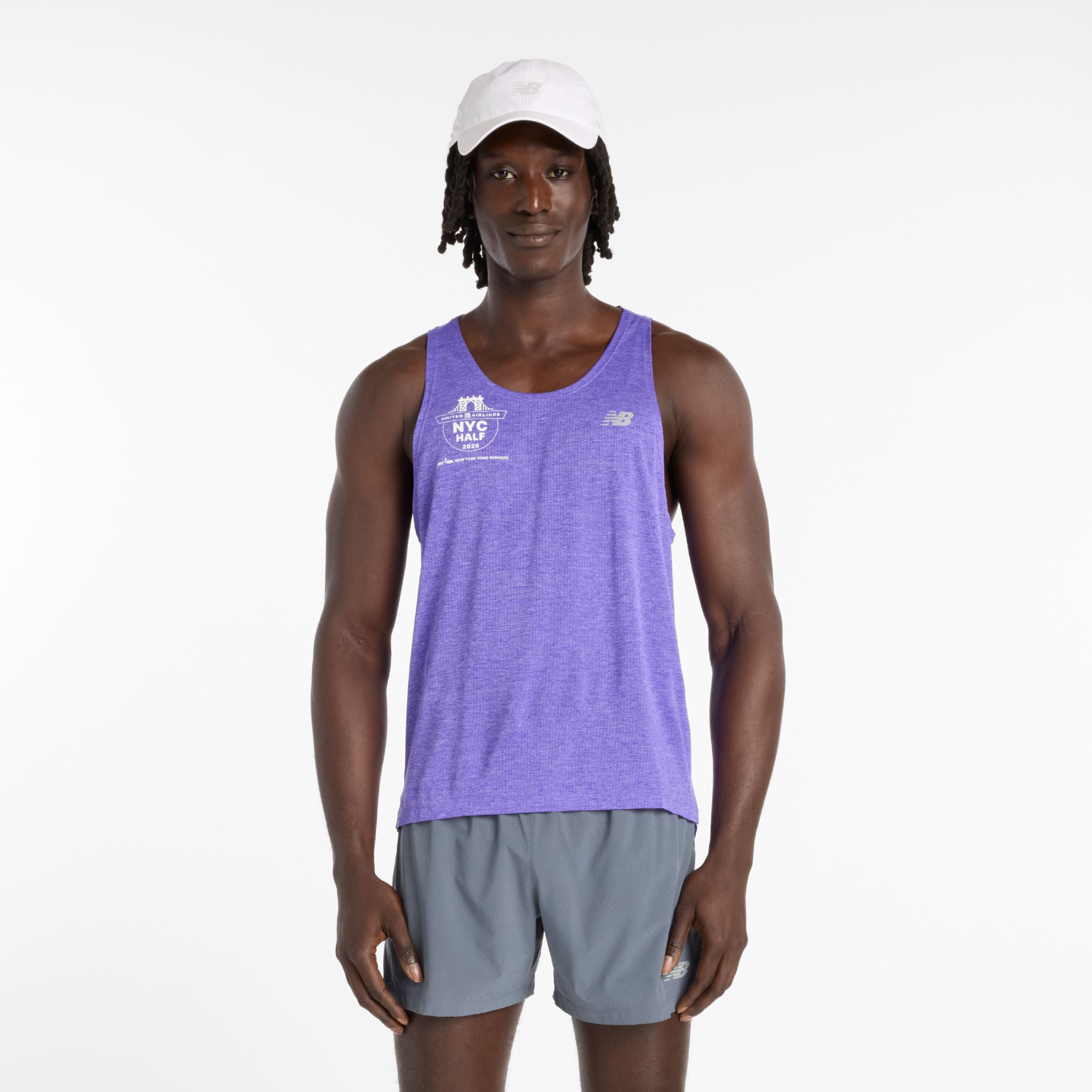 United Airlines NYC Half Men's RC Essential Singlet