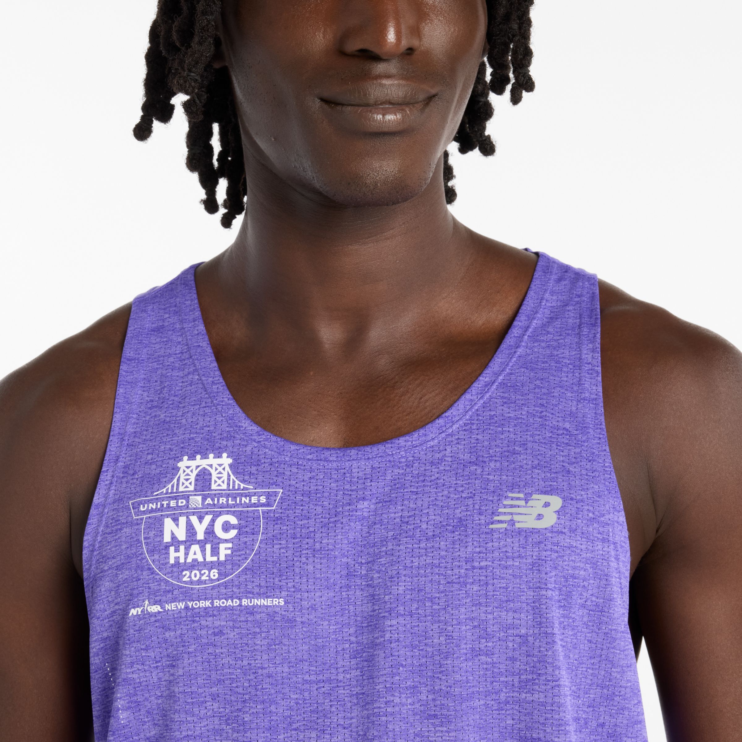 United Airlines NYC Half Men's RC Essential Singlet