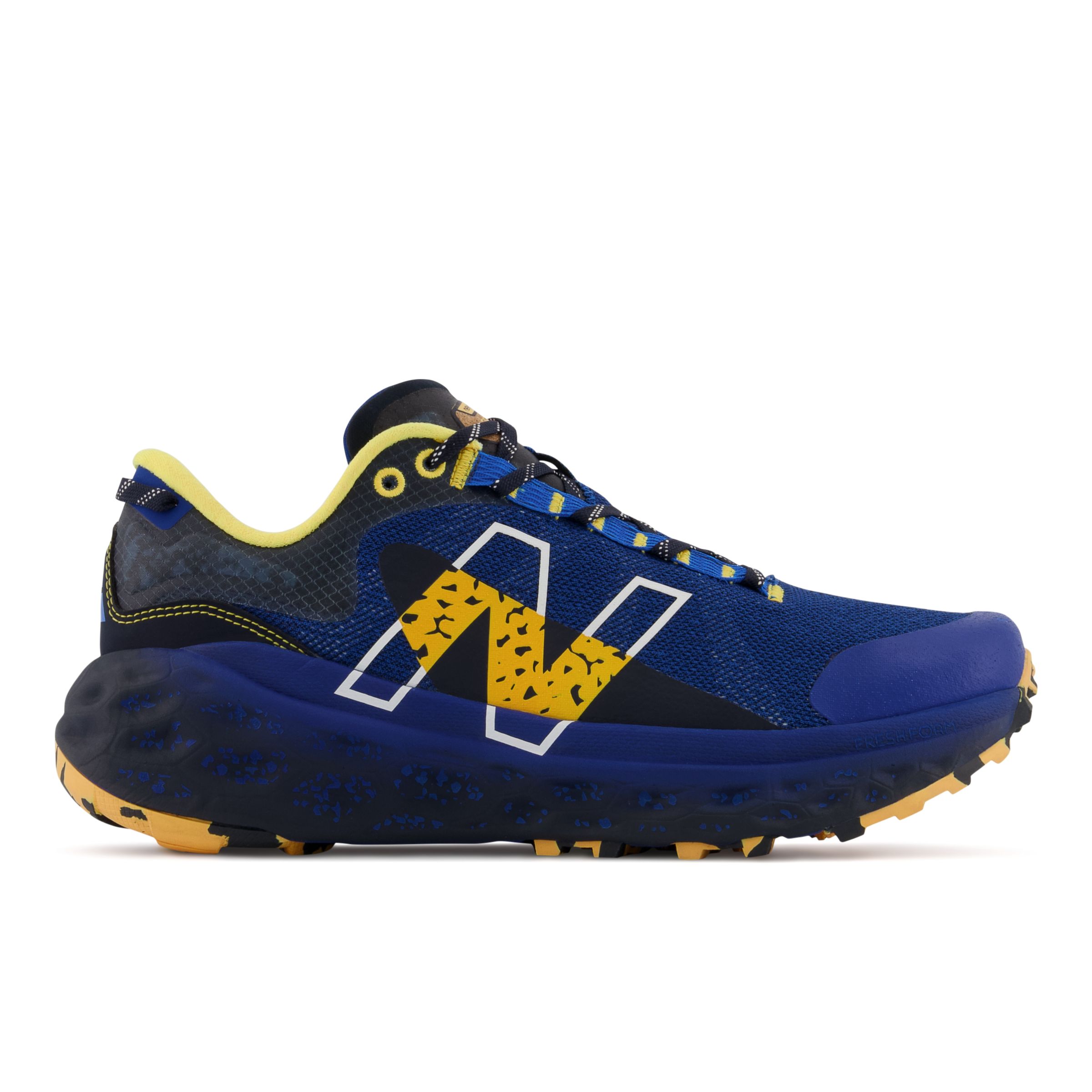 

New Balance Men's Fresh Foam X More Trail v2 Blue/Yellow - Blue/Yellow