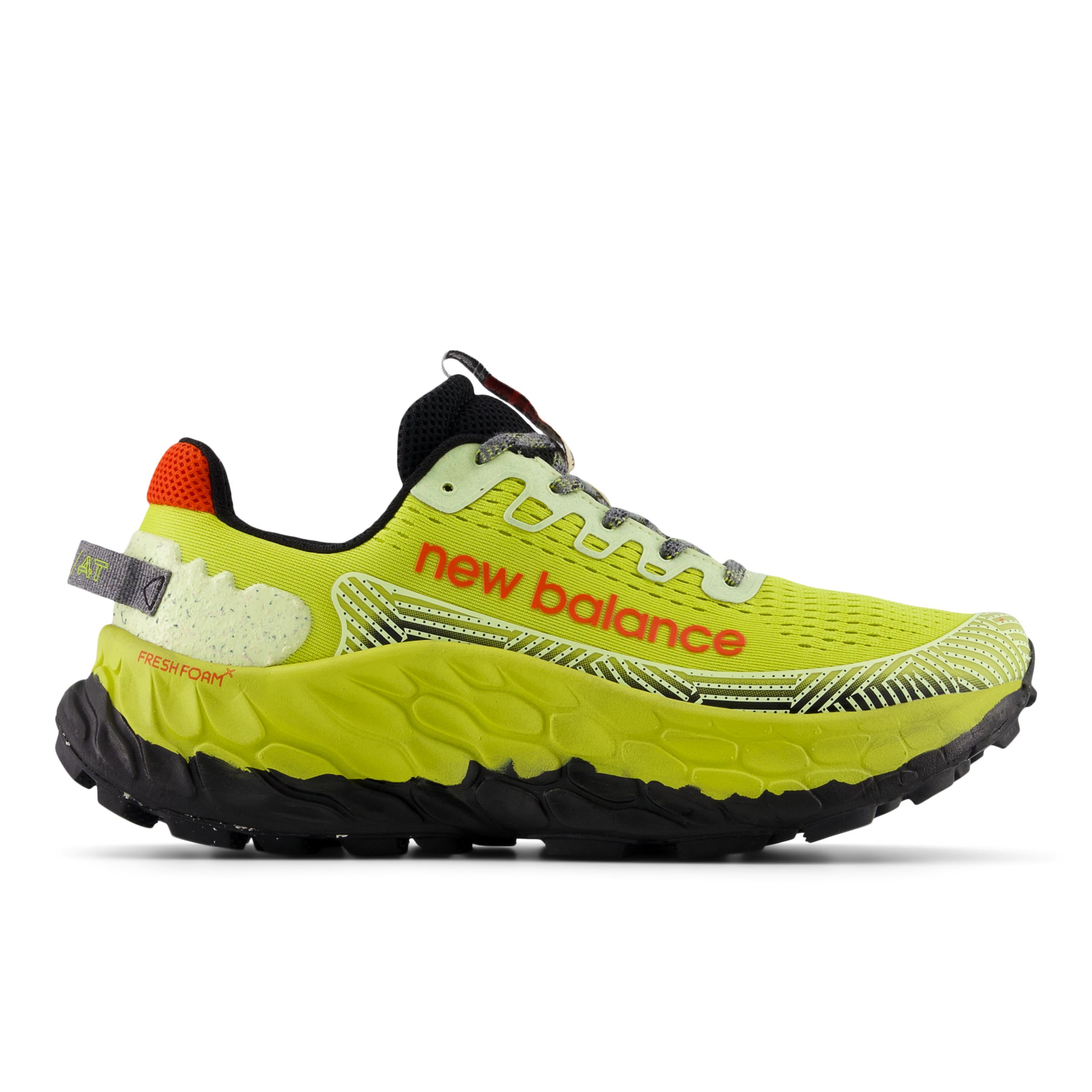 

New Balance Homme Fresh Foam X More Trail v3 en Vert/Noir/Rouge, Synthetic, Taille 44.5 Large