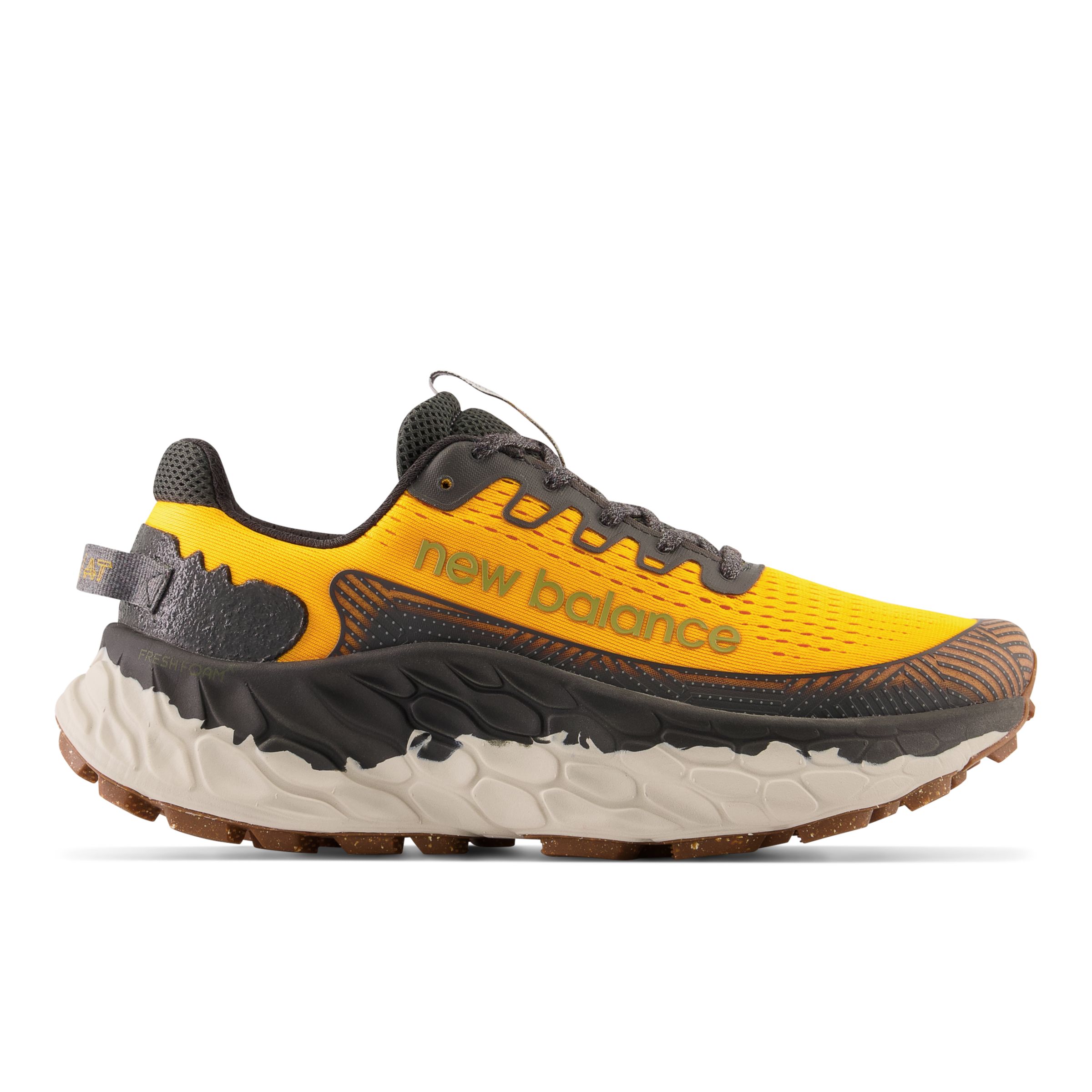 New Balance Homme Fresh Foam X Trail More v3 en Orange/Grey/Gris, Synthetic, Taille 46.5