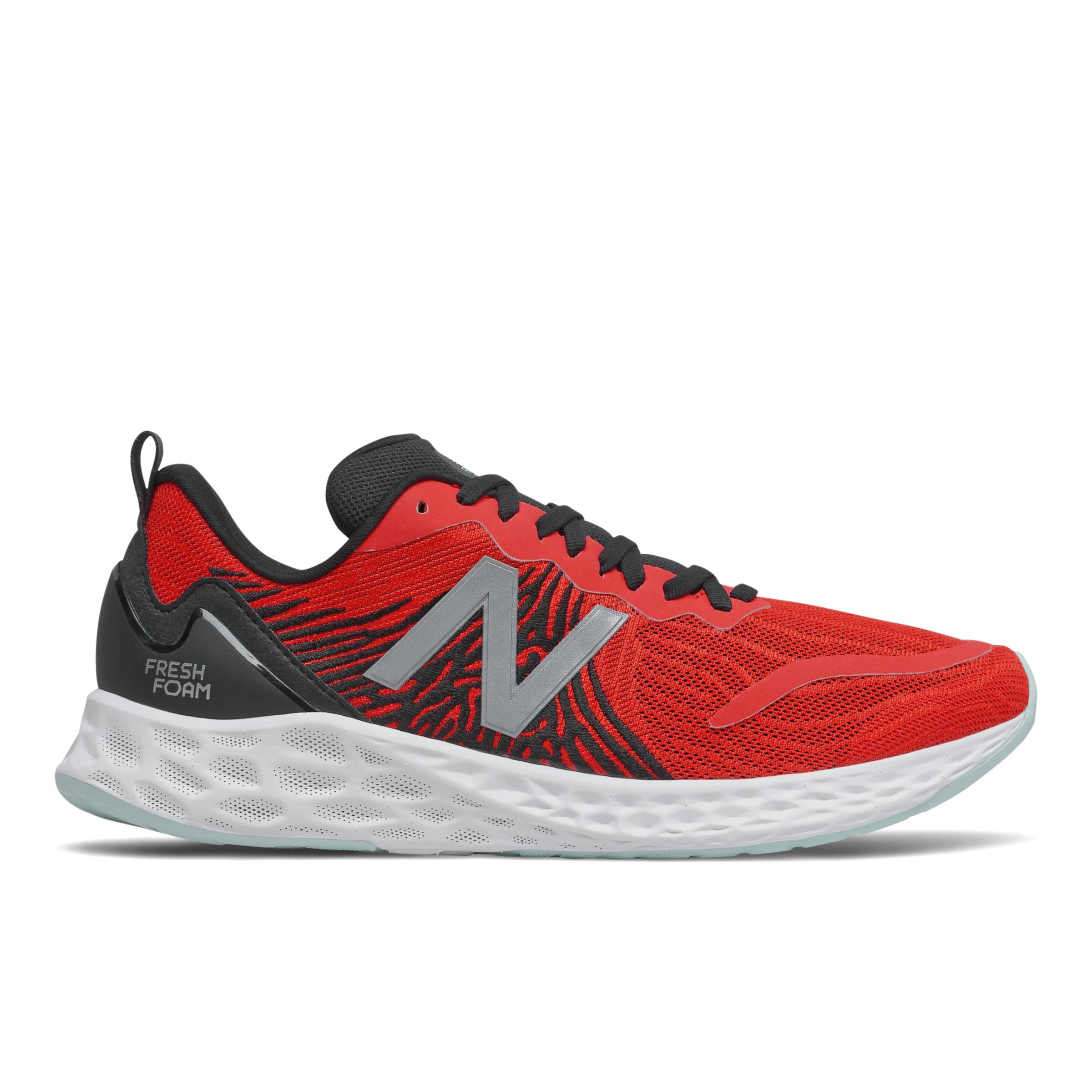 New Balance Homem Fresh Foam Tempo in Preto, Synthetic, Tamanho 47.5
