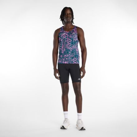 London Edition RC Essential Printed Singlet, MEDUSA GREEN, MTN9HUAAB