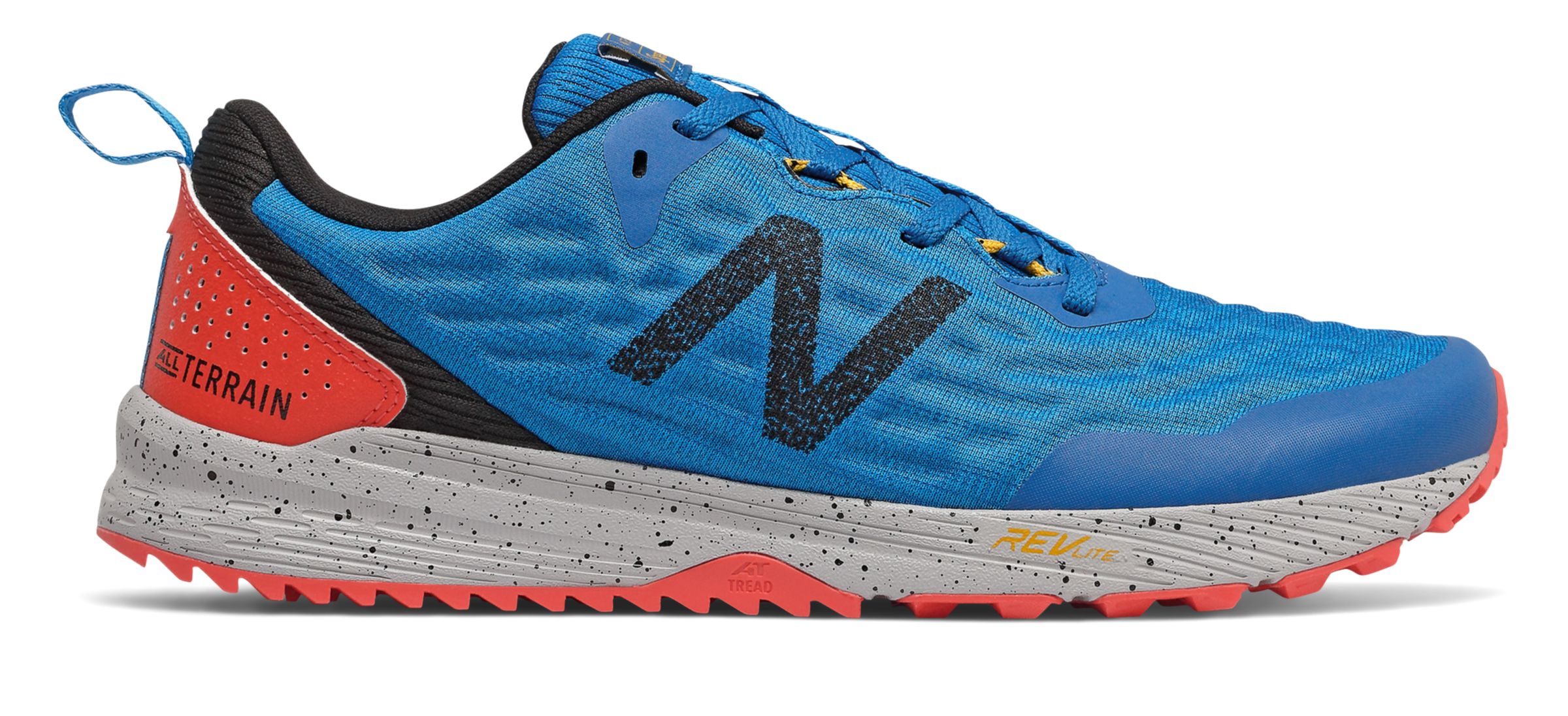 new balance men's nitrel trail running shoes pacific blue