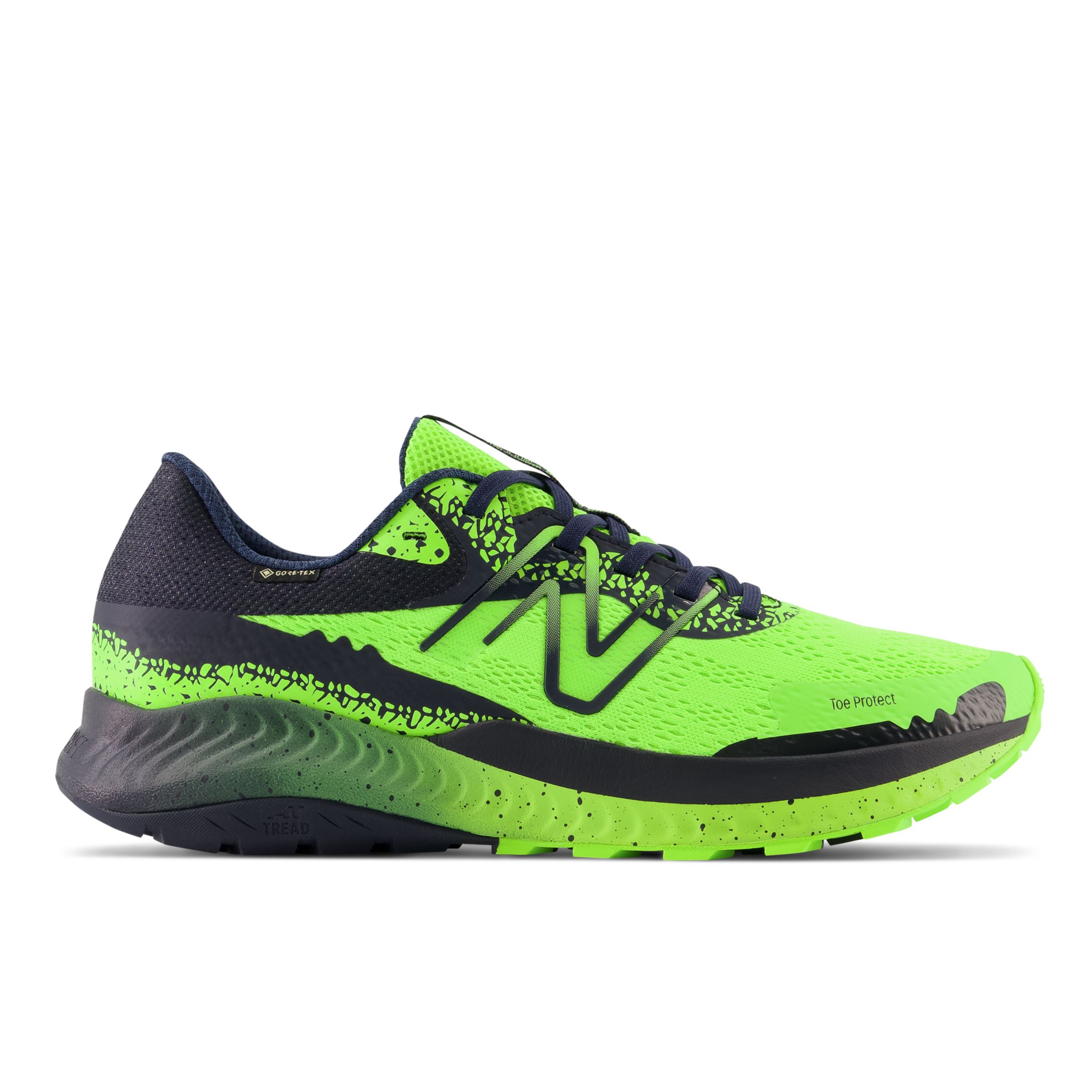 New Balance Hombre DYNASOFT NITREL v5 GTX in Verde/Azul, Synthetic, Talla 47.5 - MTNTRGG5