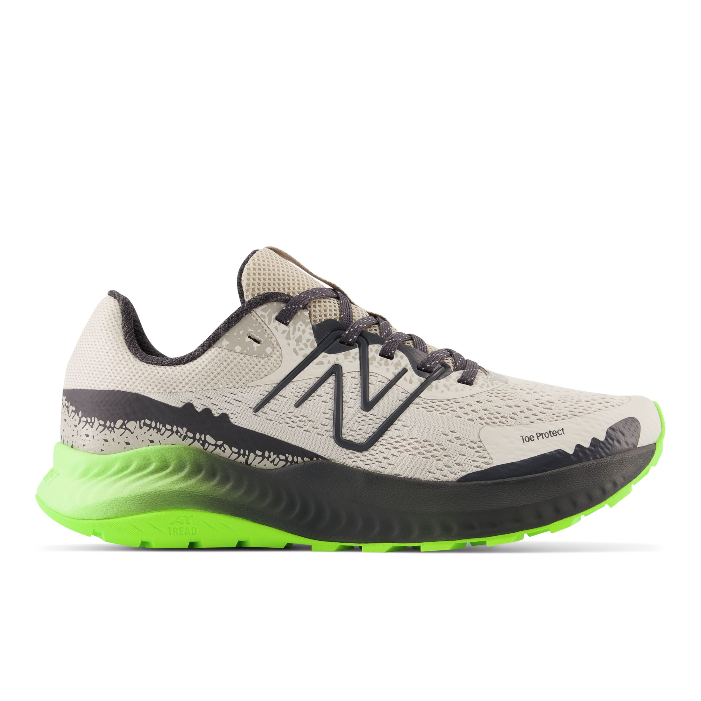 New Balance Men's DynaSoft Nitrel V5 in Grey/Green Mesh - MTNTRLH5