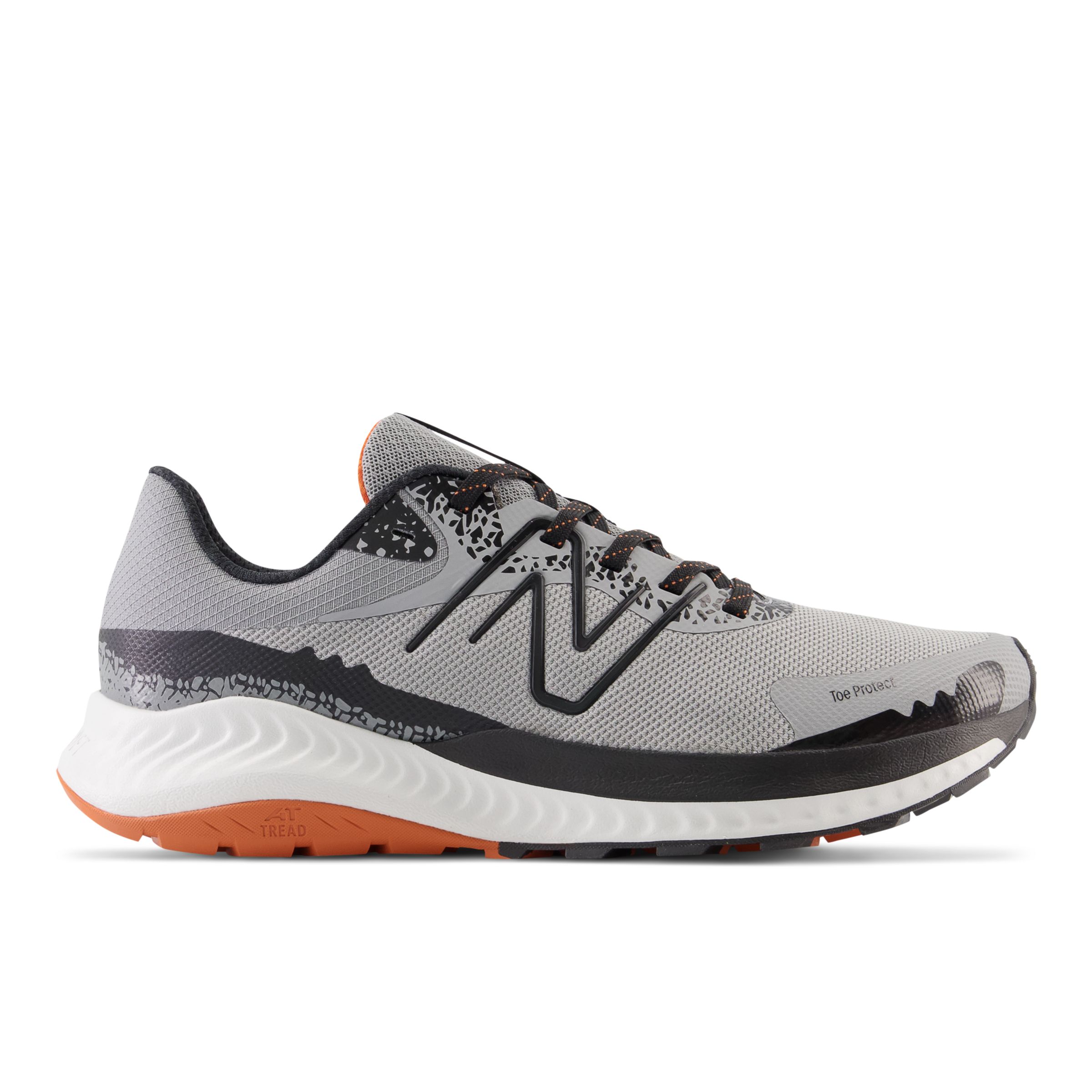 New Balance Men's DynaSoft Nitrel V5 in Grey/Black/Red Textile, size 7