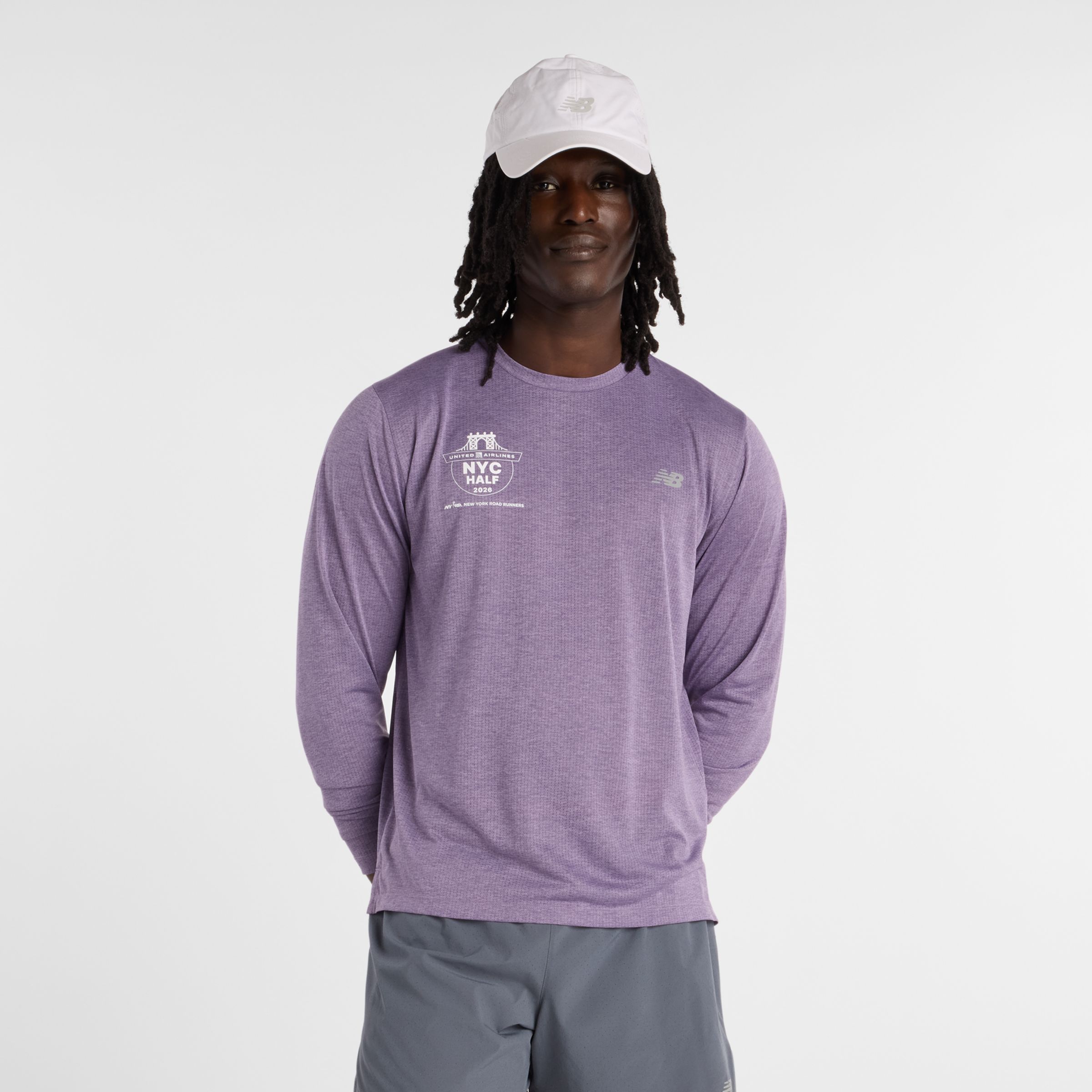 United Airlines NYC Half Men's RC Essential Long Sleeve