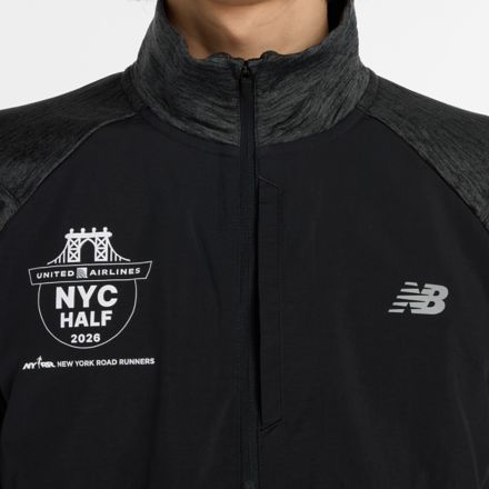 United Airlines NYC Half Men's Athletics Heat Grid 1/2 Zip