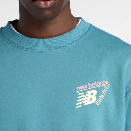 Classic Tri-Logo French Terry Crew