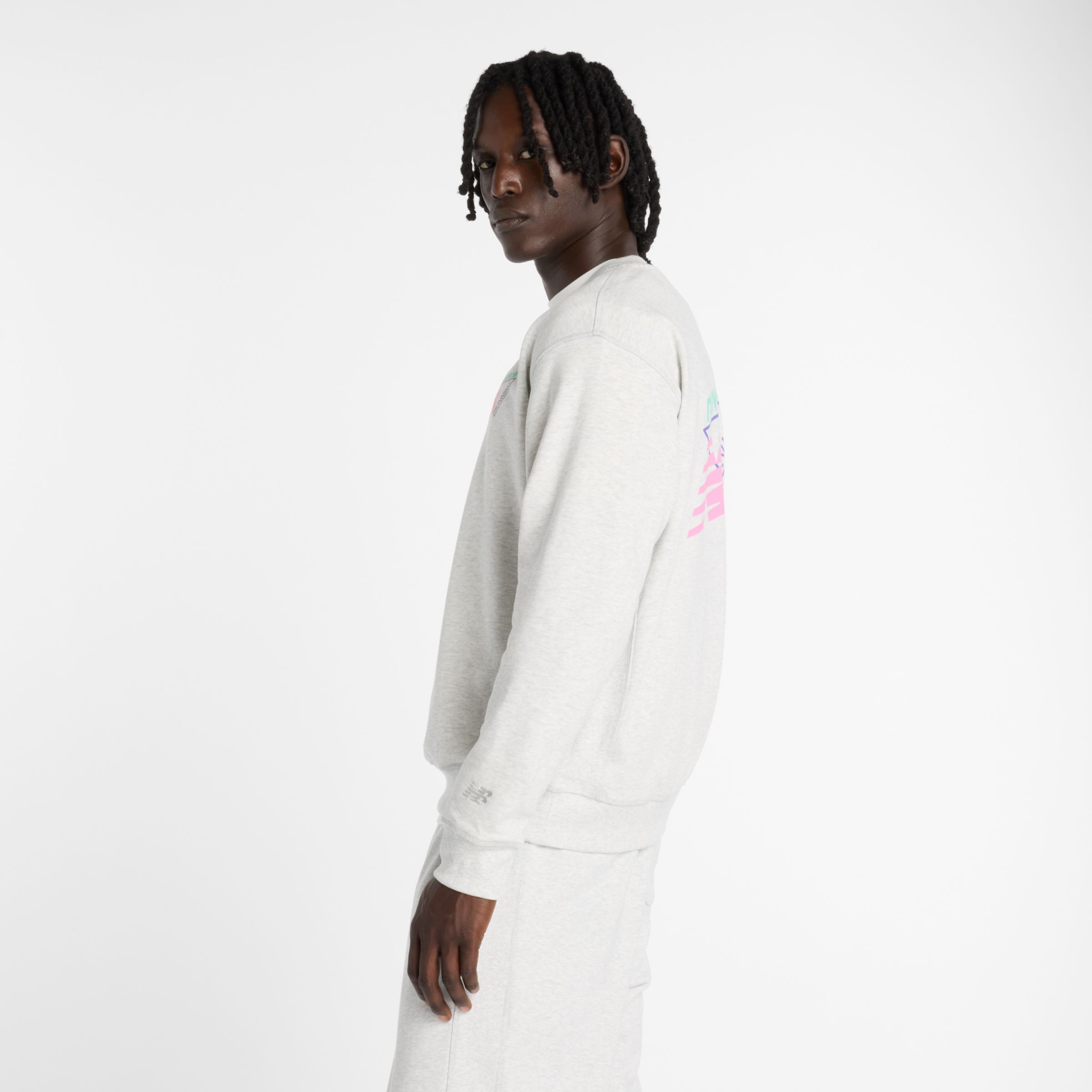 Classic Tri-Logo French Terry Crew