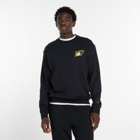 Мужские худи New Balance Classic Tri-Logo French Terry Crew