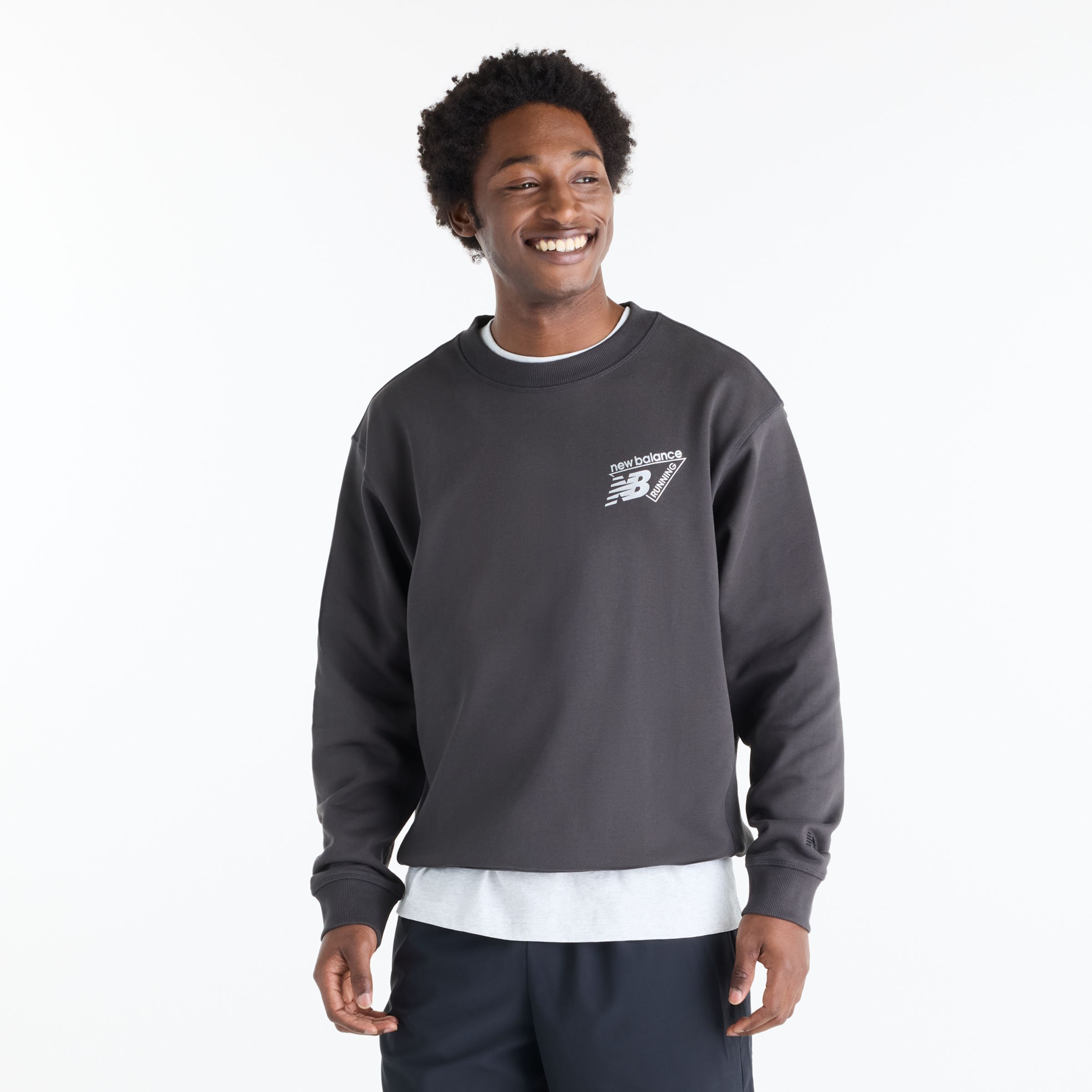 Classic Tri-Logo French Terry Crew