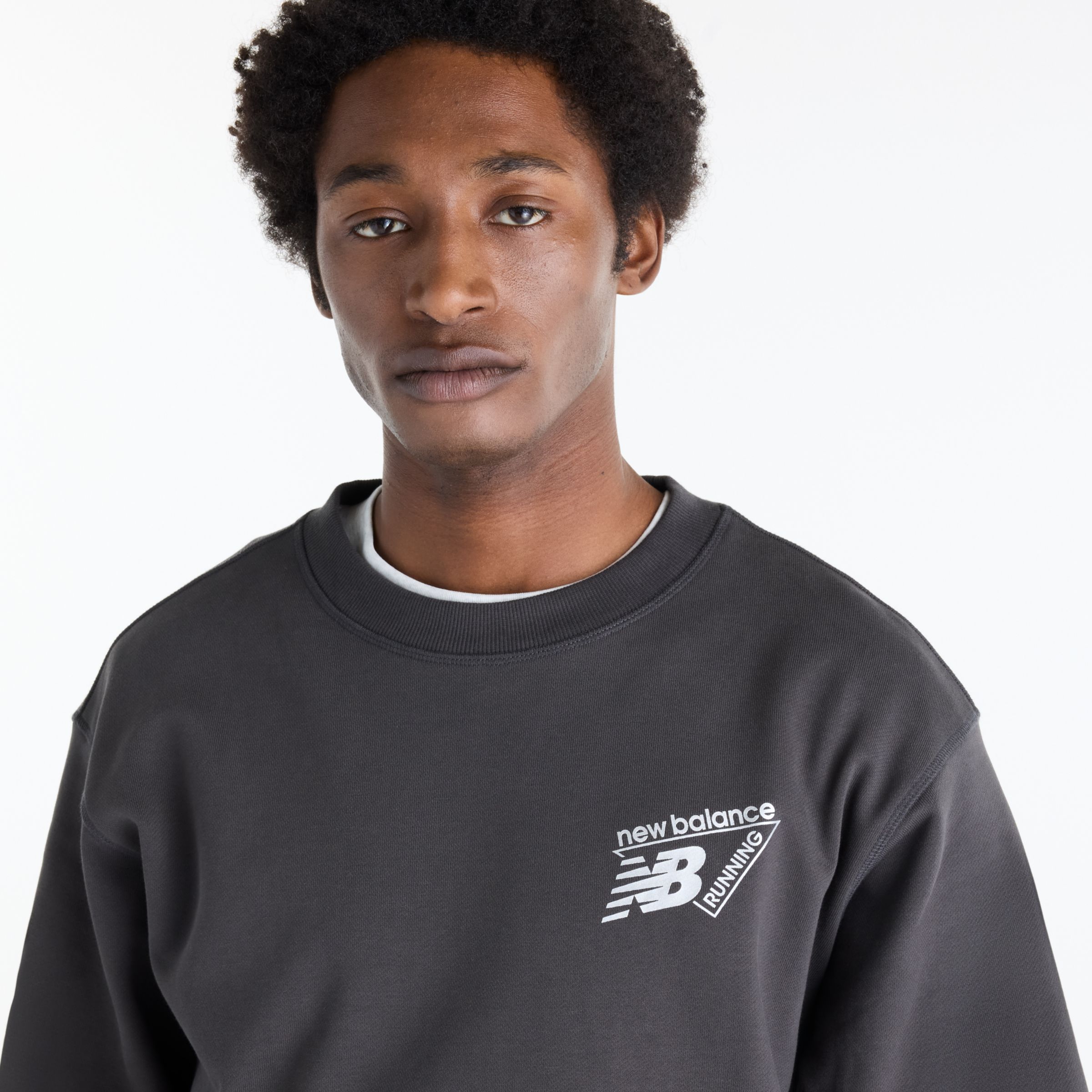 Classic Tri-Logo French Terry Crew