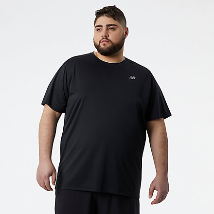 New Balance Accelerate Short Sleeve, MTX03203BK image number null