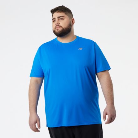 New Balance Accelerate Short Sleeve, MTX03203SBU image number null