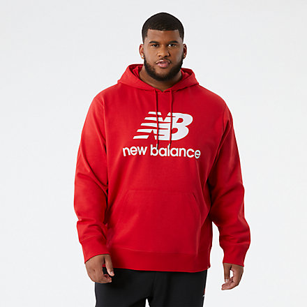 New Balance NB Essentials Stacked Logo Po Hoodie, MTX03558REP image number null