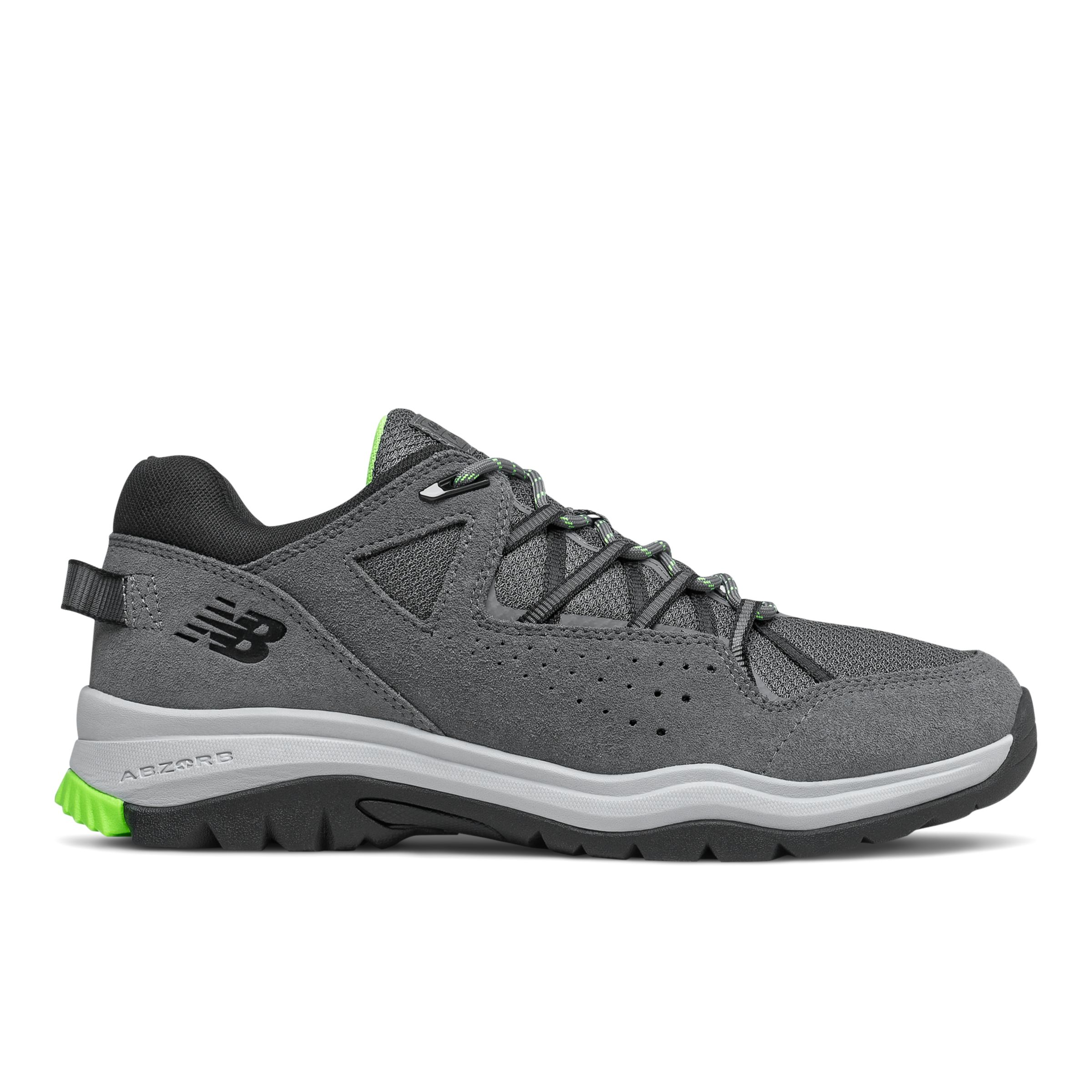 new balance mens black walking shoes