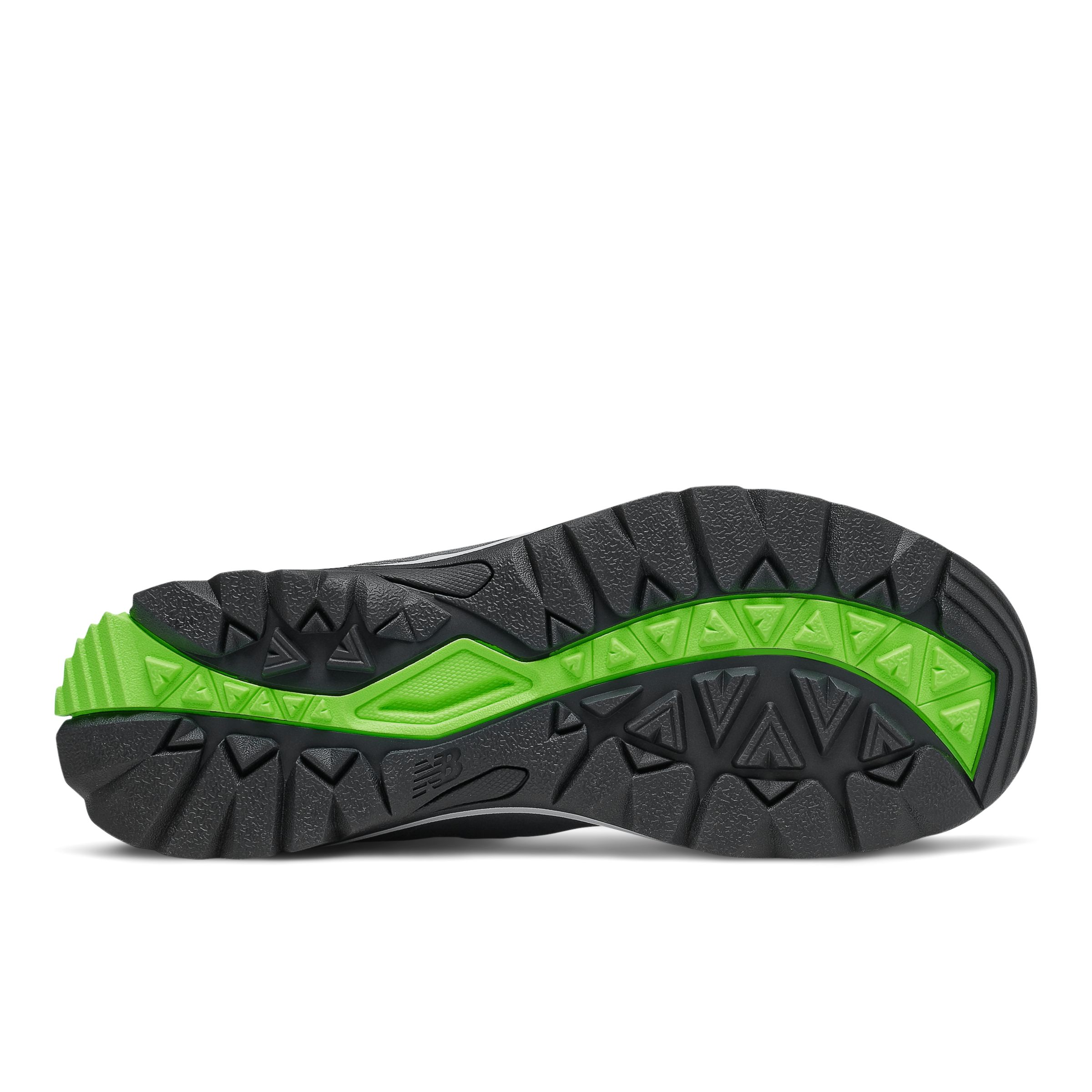 black with energy lime