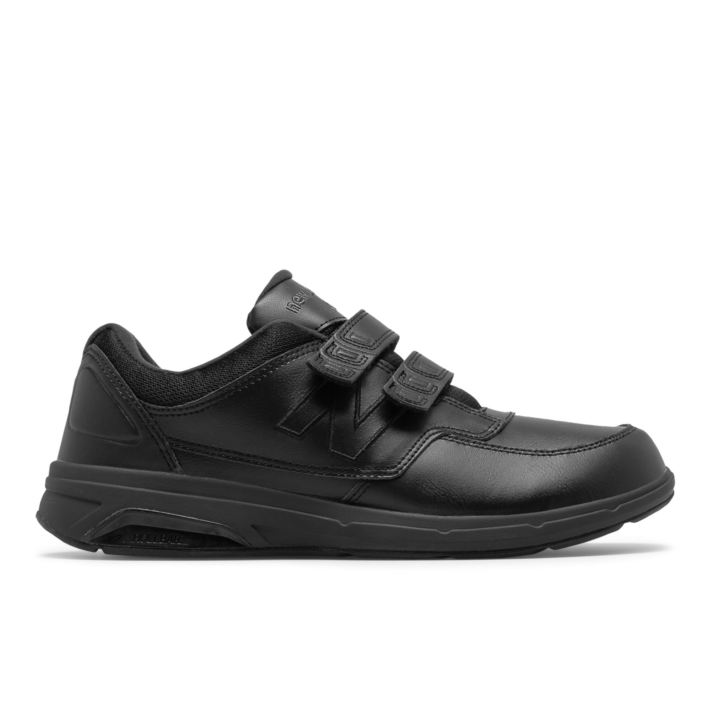 new balance black velcro shoes