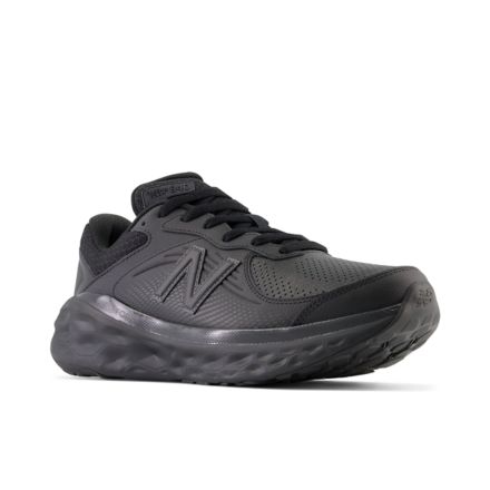 New Balance Men s Fresh Foam x 840F Slip Resistant Shoes Black Black Blacktop 12