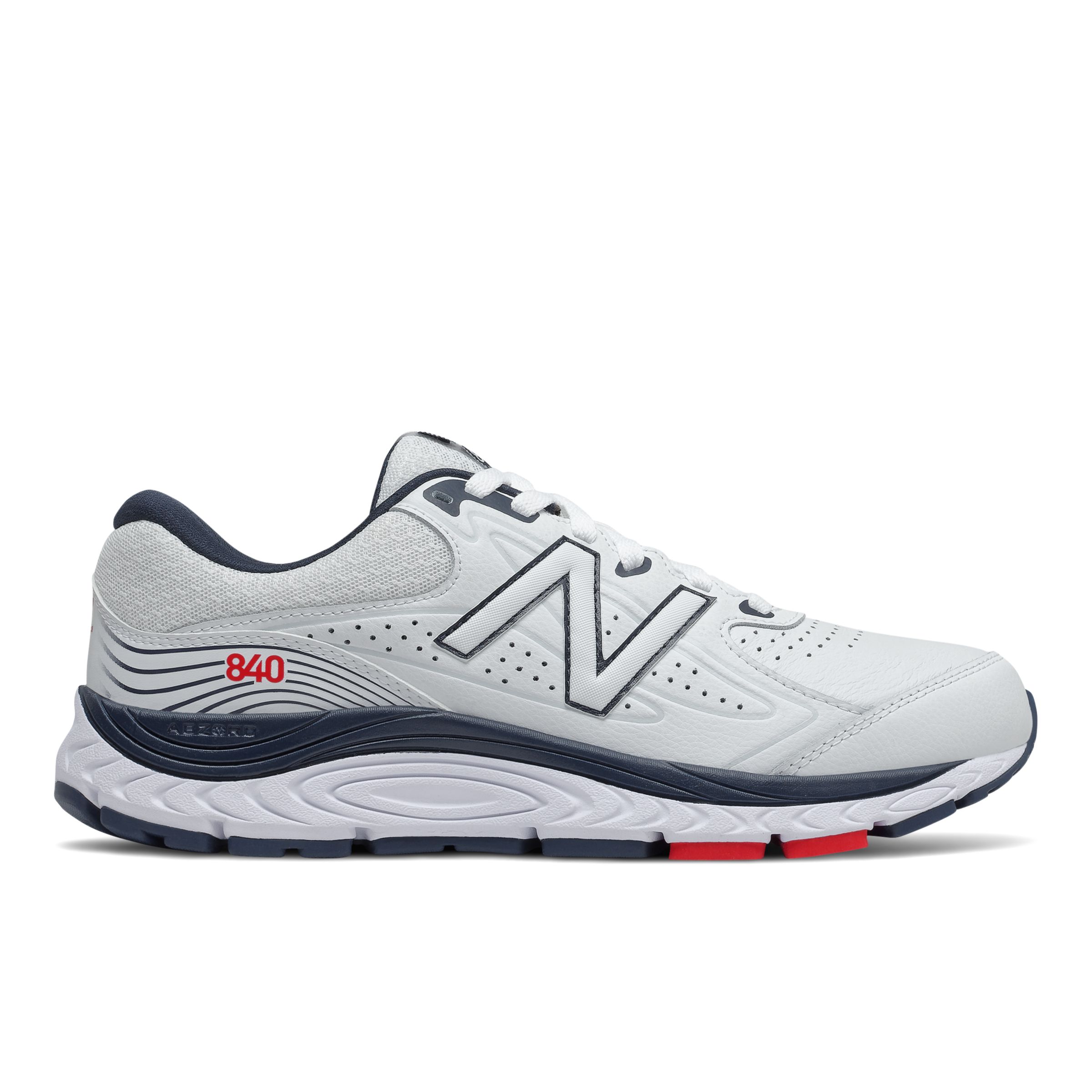 new balance men's leather sneakers