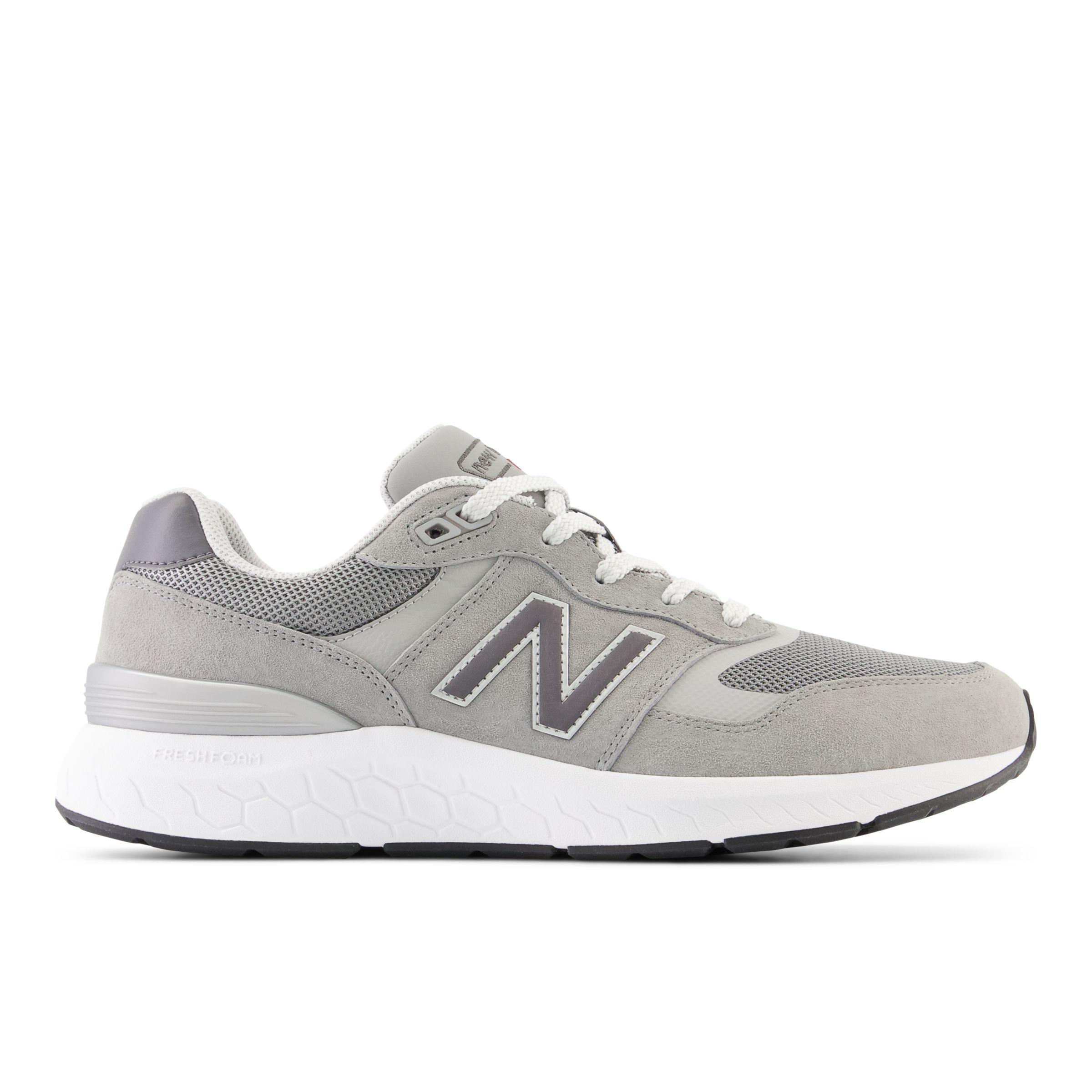 New Balance Men's Walking Fresh Foam 880 v6 in Grey Synthetic, size 12.5