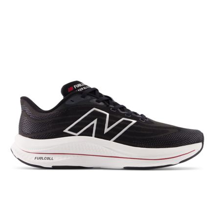 New Balance Men s FuelCell Walker Elite Black Red Grey Size 10.5