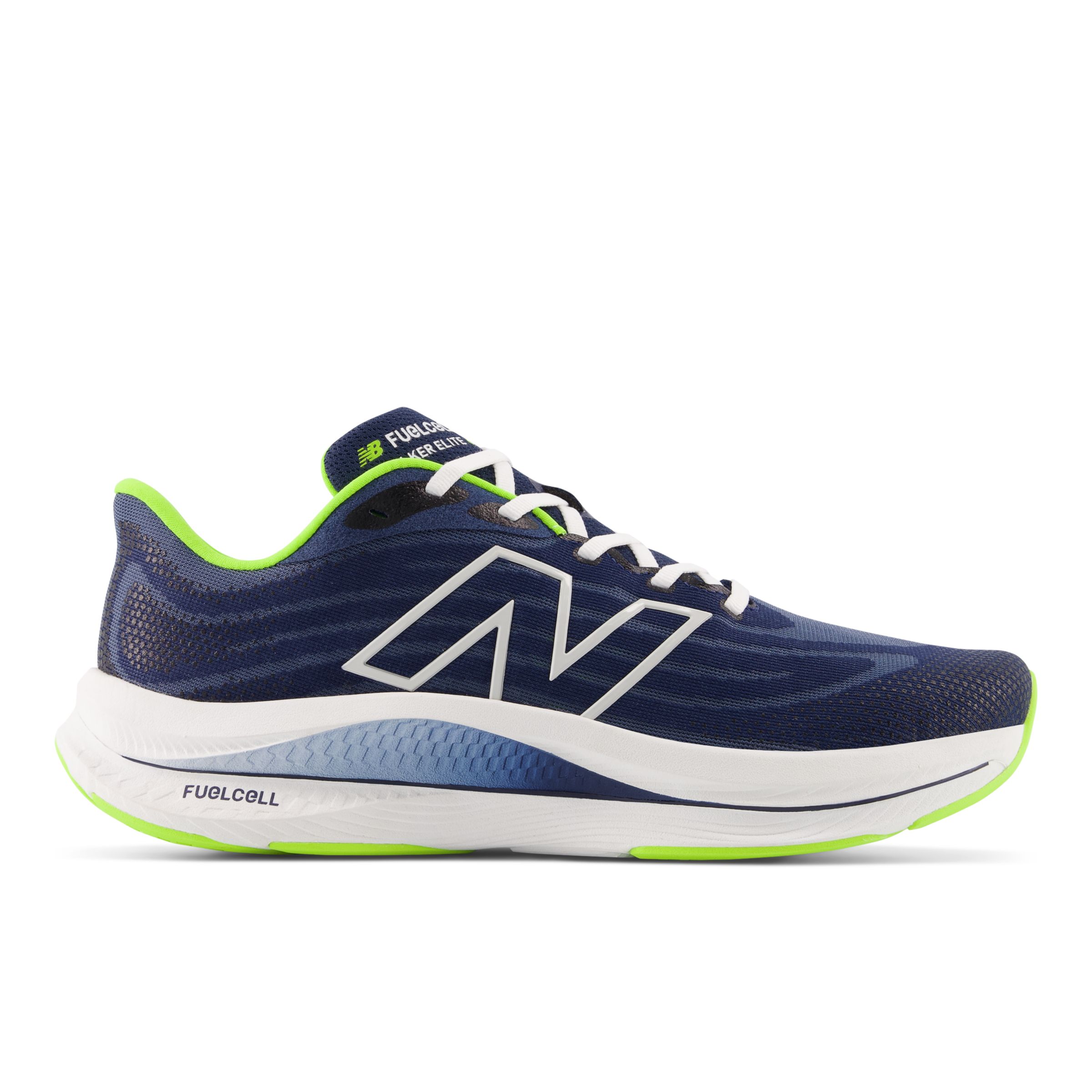 뉴발란스 New Balance FuelCell Walker Elite,NB Navy with Thirty Watt and White