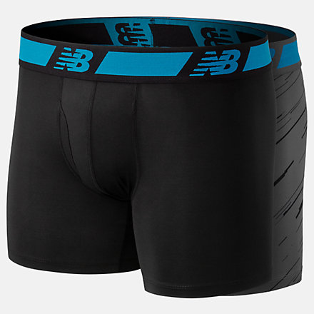 New Balance M 2PK 6 Boxer Brief, NB1005LED image number null
