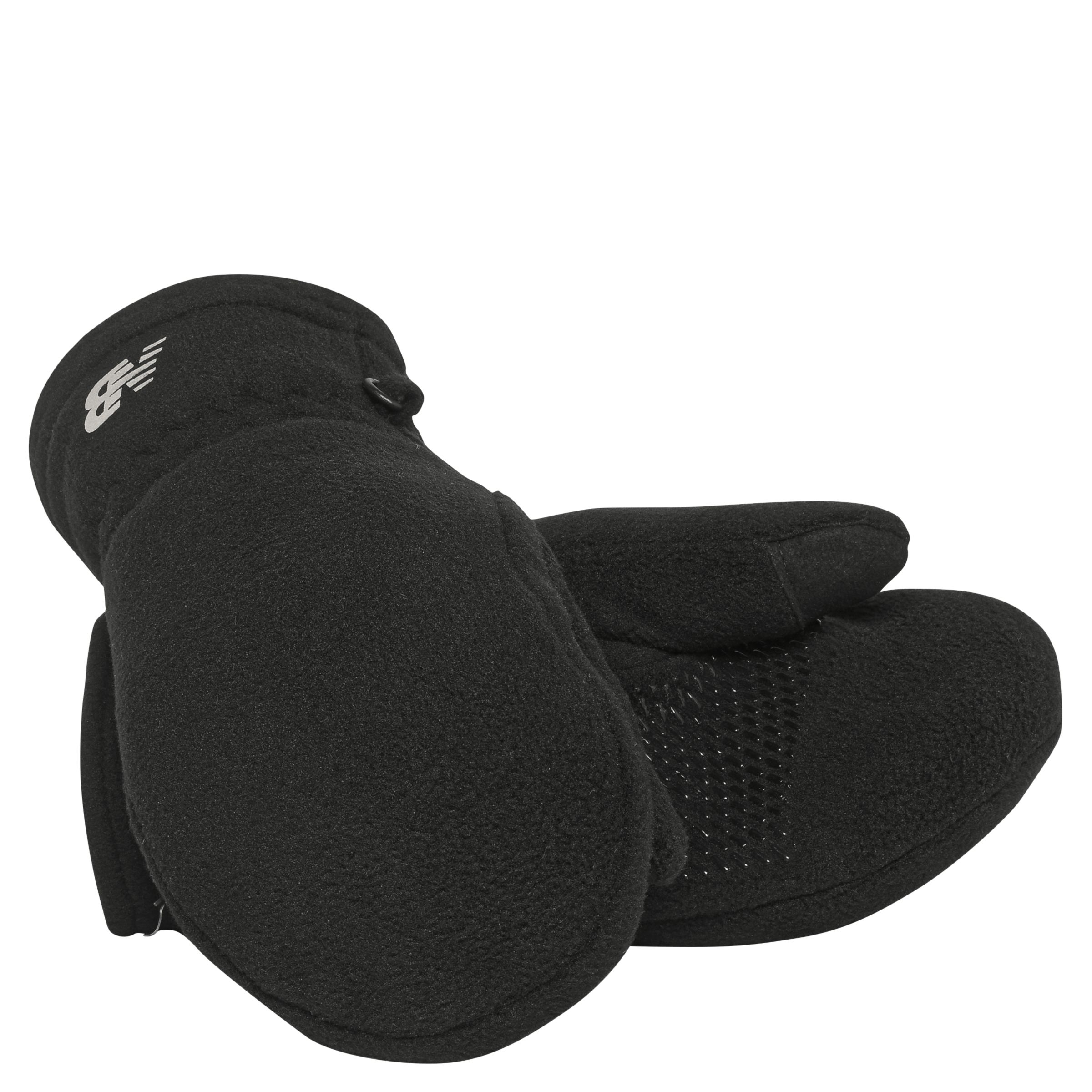 

New Balance Unisex Youth Fleece Mitten Black - Black