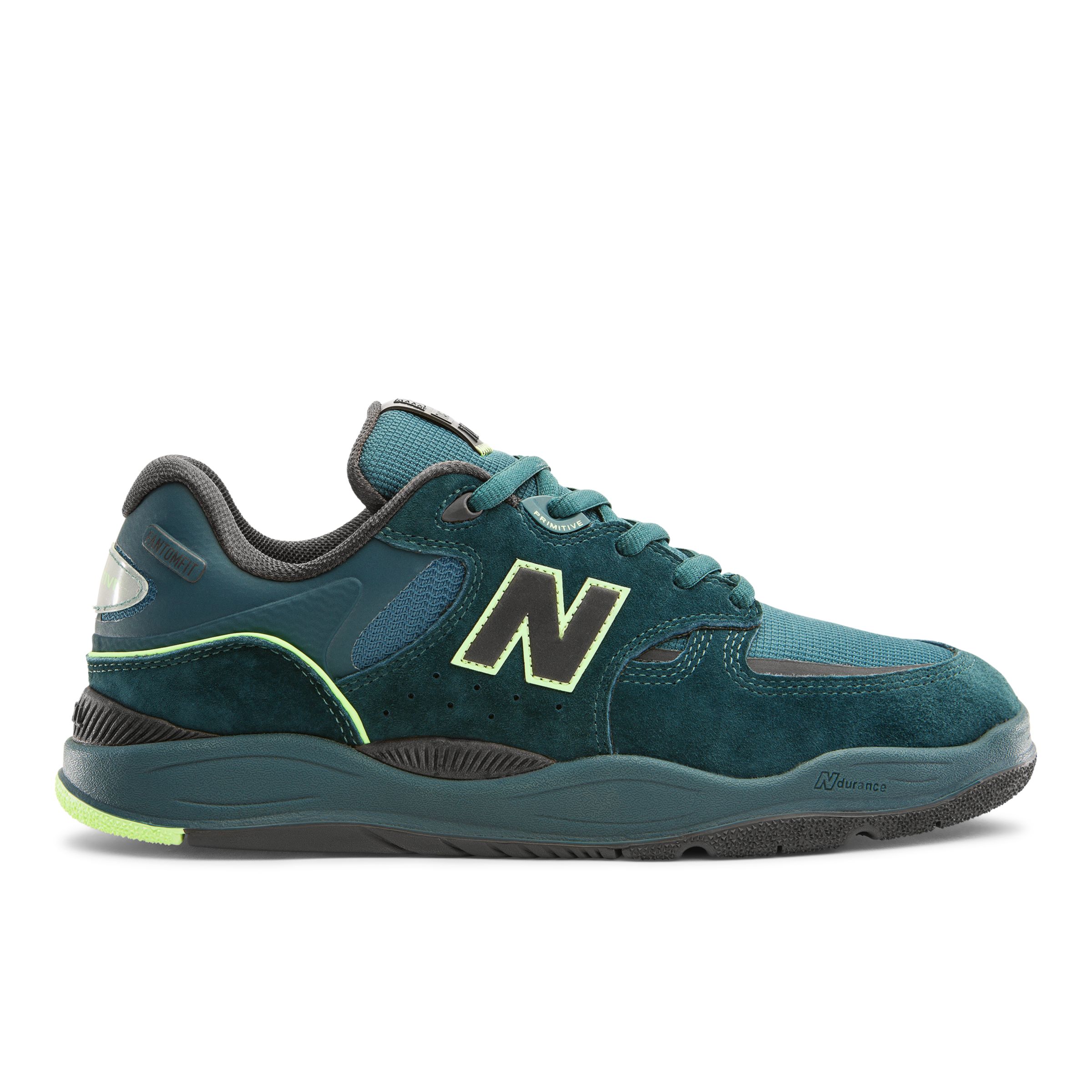 New Balance Men's NB Numeric Tiago Lemos 1010 in Green Suede/Mesh - NM1010PR