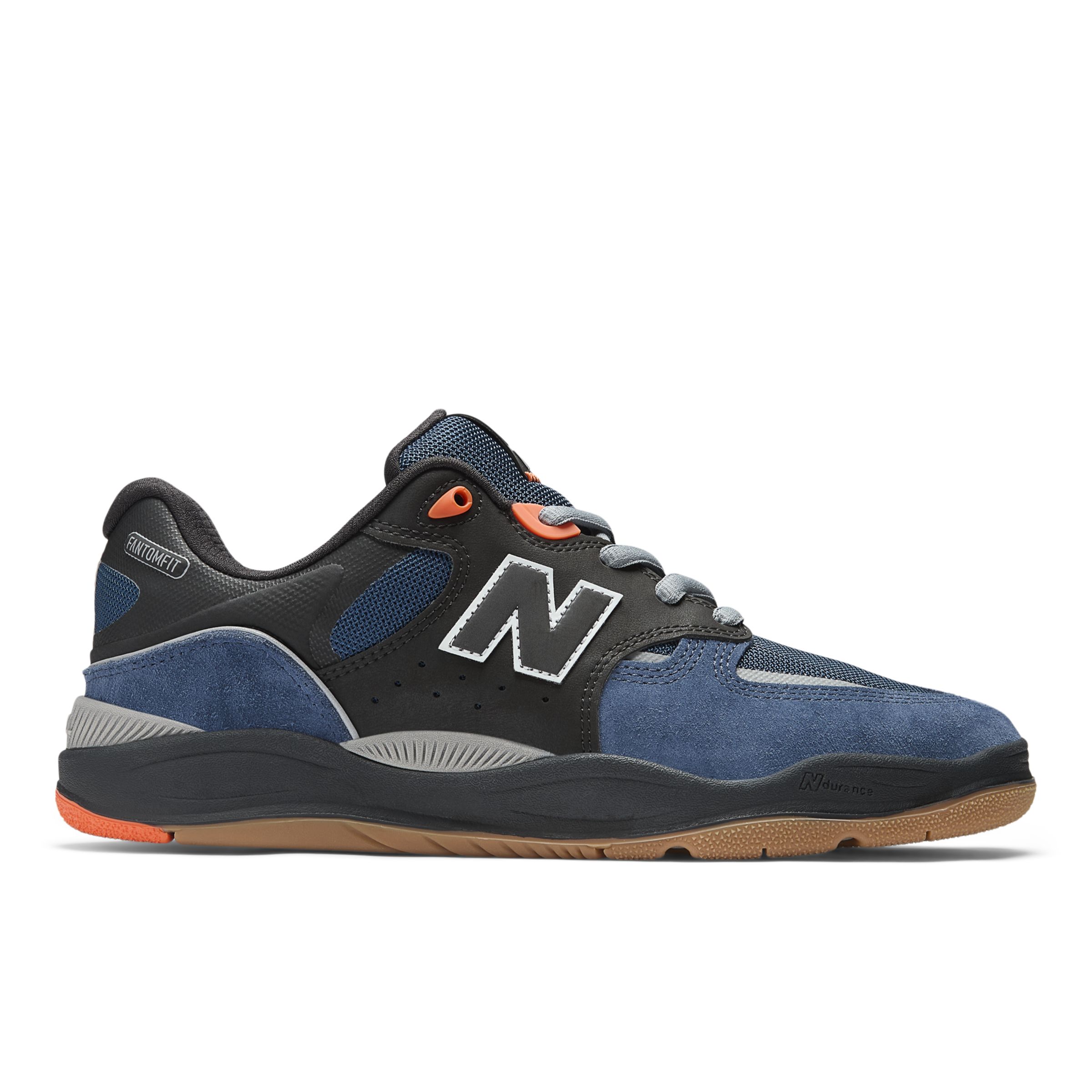 New Balance Unisex NB Numeric Tiago Lemos 1010 in Blue/Black Suede/Mesh, size 11