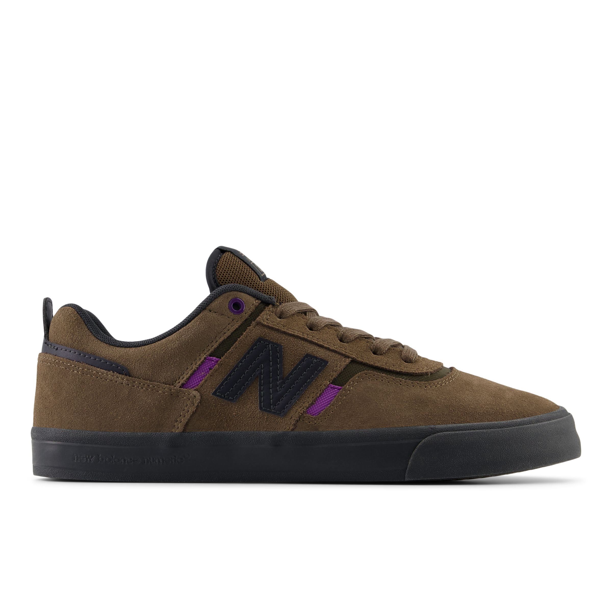 New Balance Men's NB Numeric Jamie Foy 306 in Brown/Purple Suede/Mesh, size 6.5